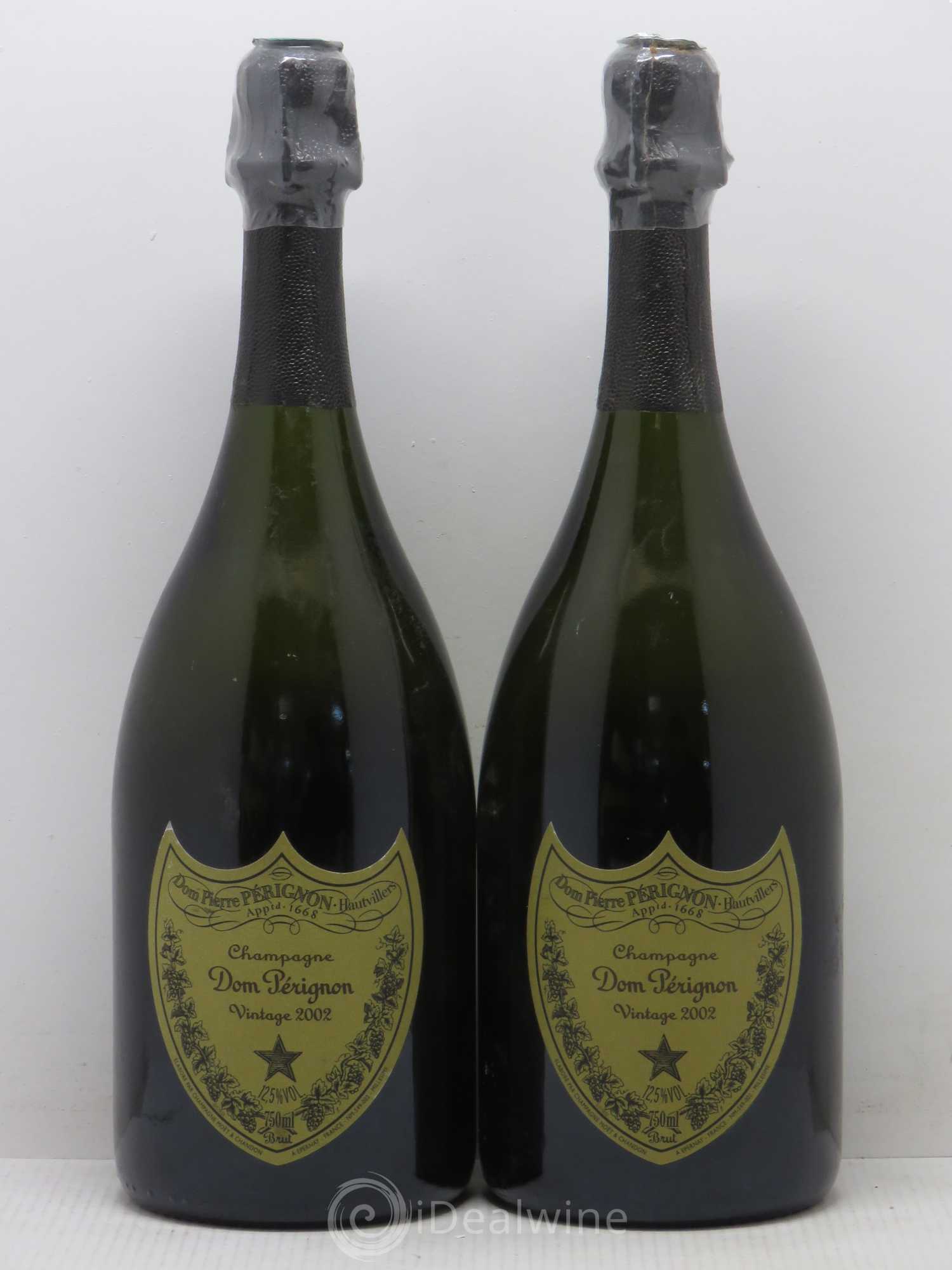 Brut Dom Pérignon 2002 - Lot de 2 bouteilles - 0
