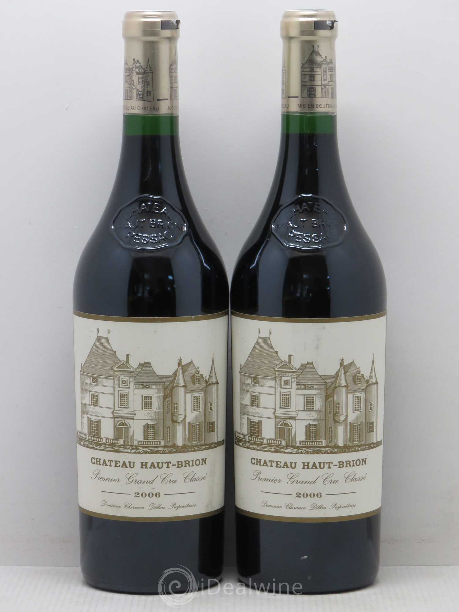 Château Haut Brion 1er Grand Cru Classé 2006 - Lot de 2 bouteilles - 0