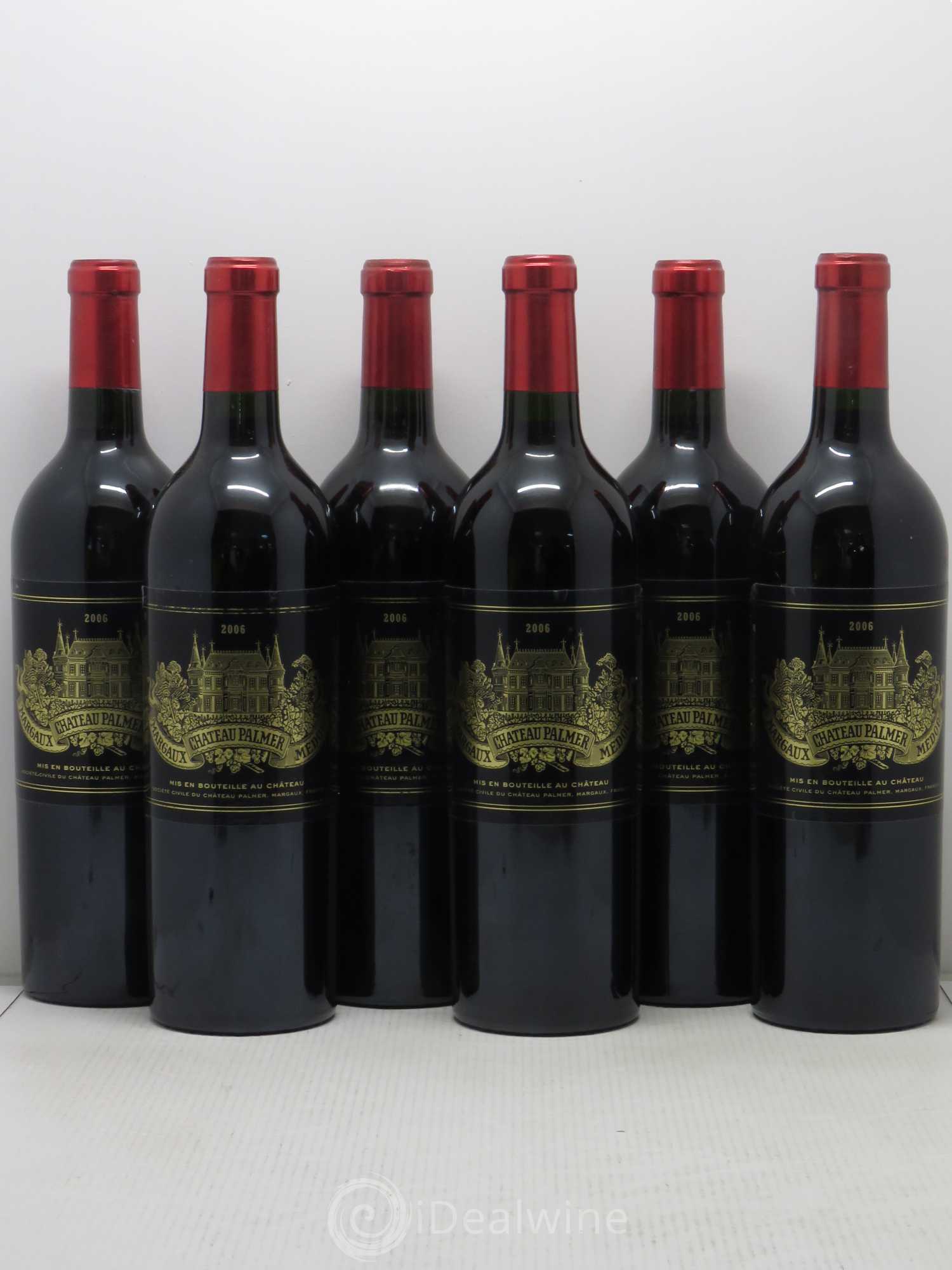 Château Palmer 3ème Grand Cru Classé 2006 - Lot de 6 bouteilles - 0