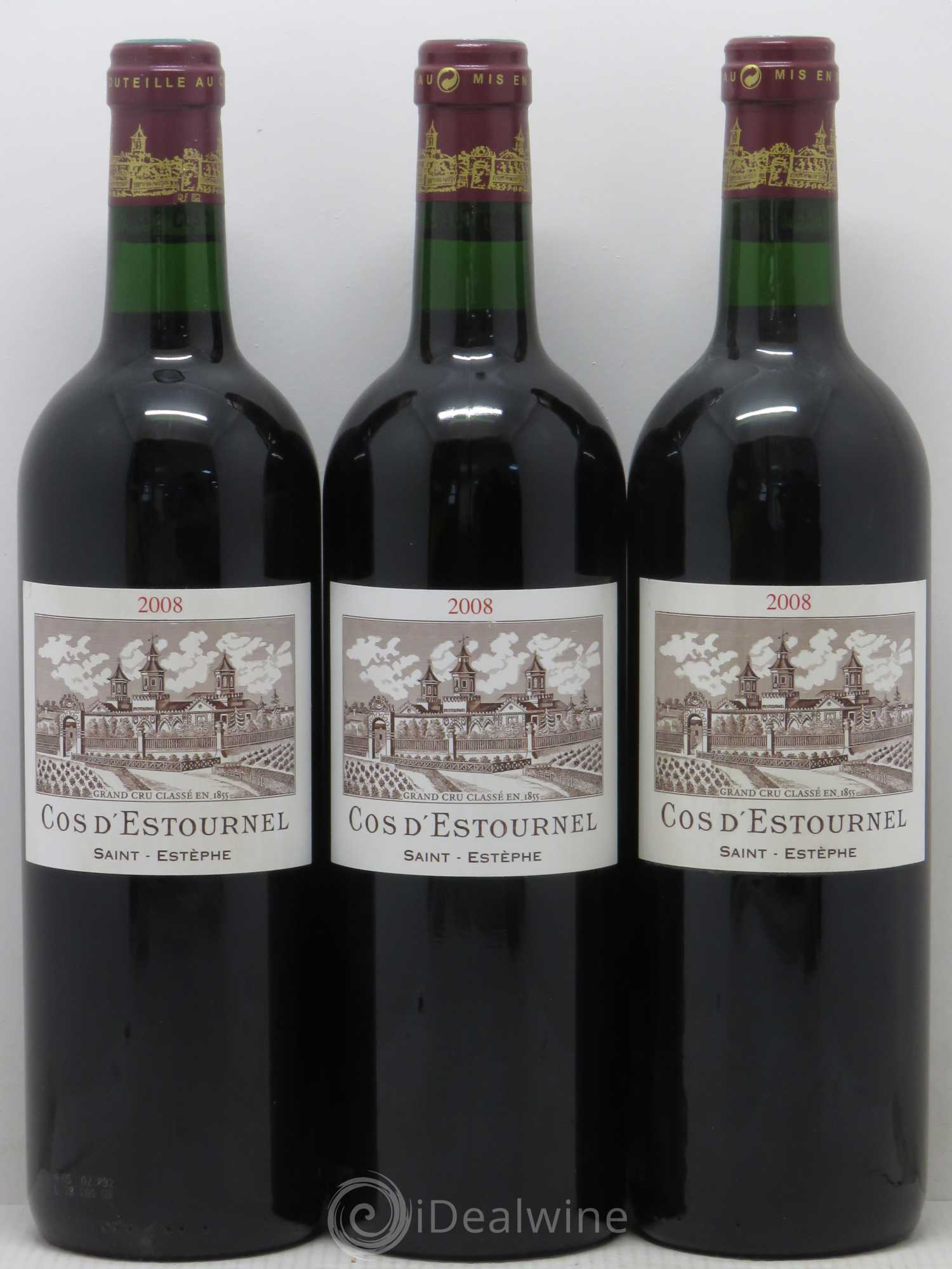 Cos d'Estournel 2ème Grand Cru Classé 2008 - Lot de 6 bouteilles - 1