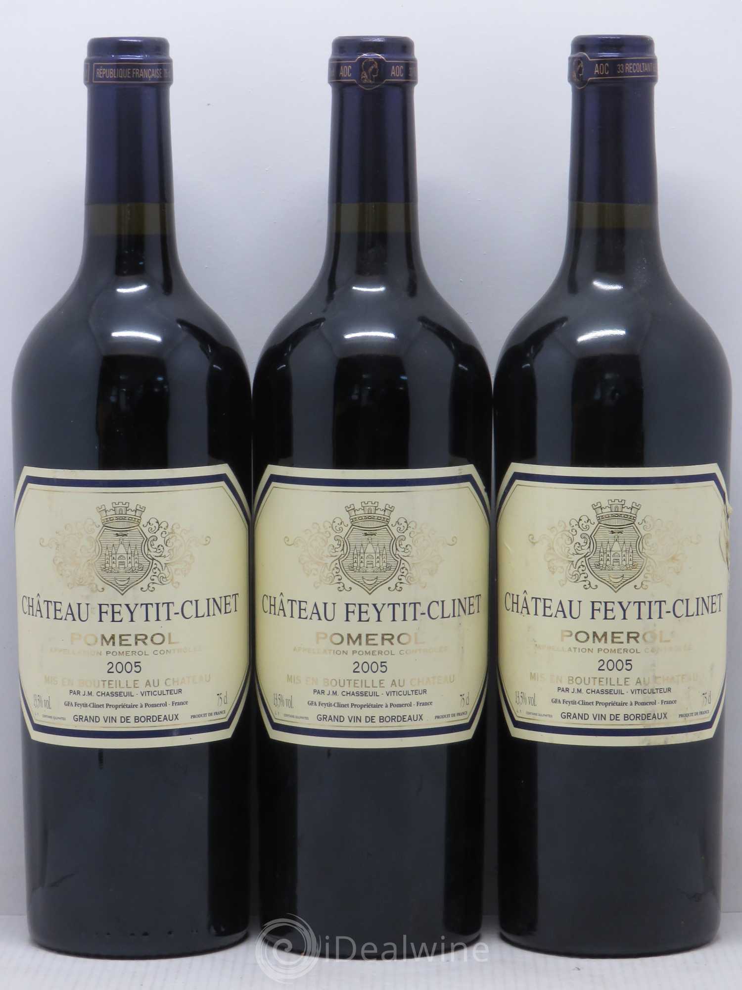 Château Feytit-Clinet 2005 - Lot de 6 bouteilles - 2