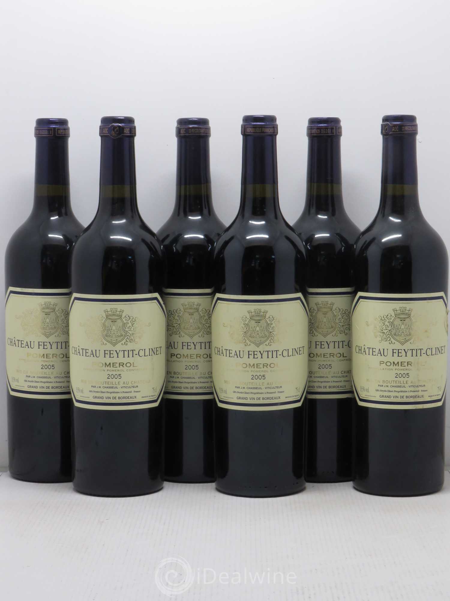 Château Feytit-Clinet 2005 - Lot de 6 bouteilles - 0