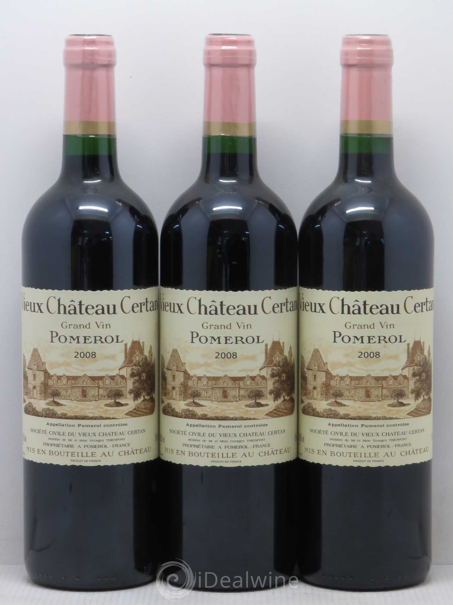 Vieux Château Certan 2008 - Lot de 6 bouteilles - 1