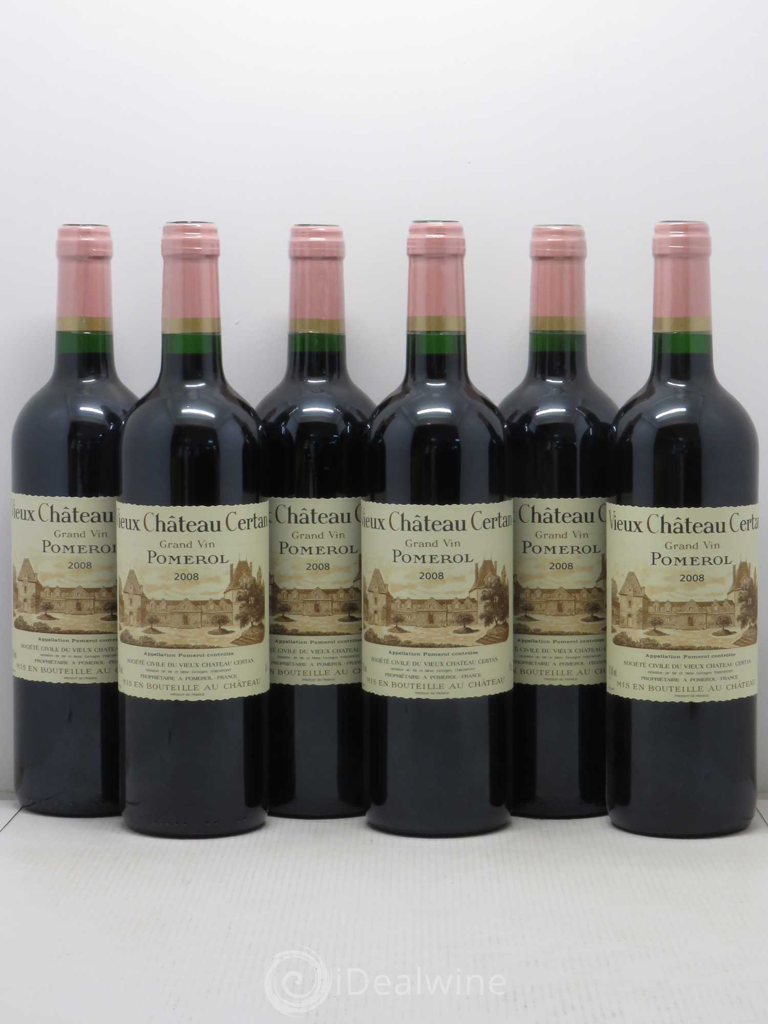 Vieux Château Certan 2008 - Lot de 6 bouteilles - 0