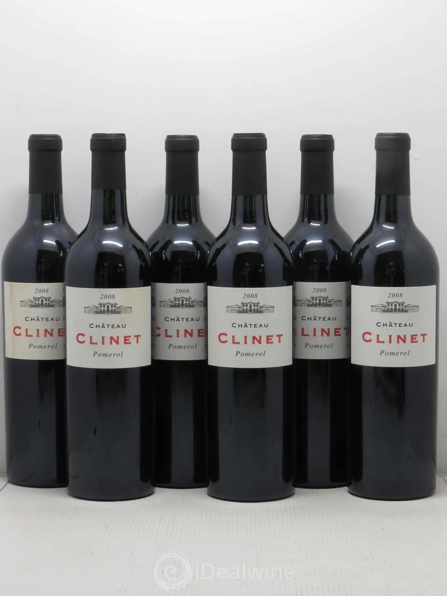 Château Clinet 2008 - Lot de 6 bouteilles - 0