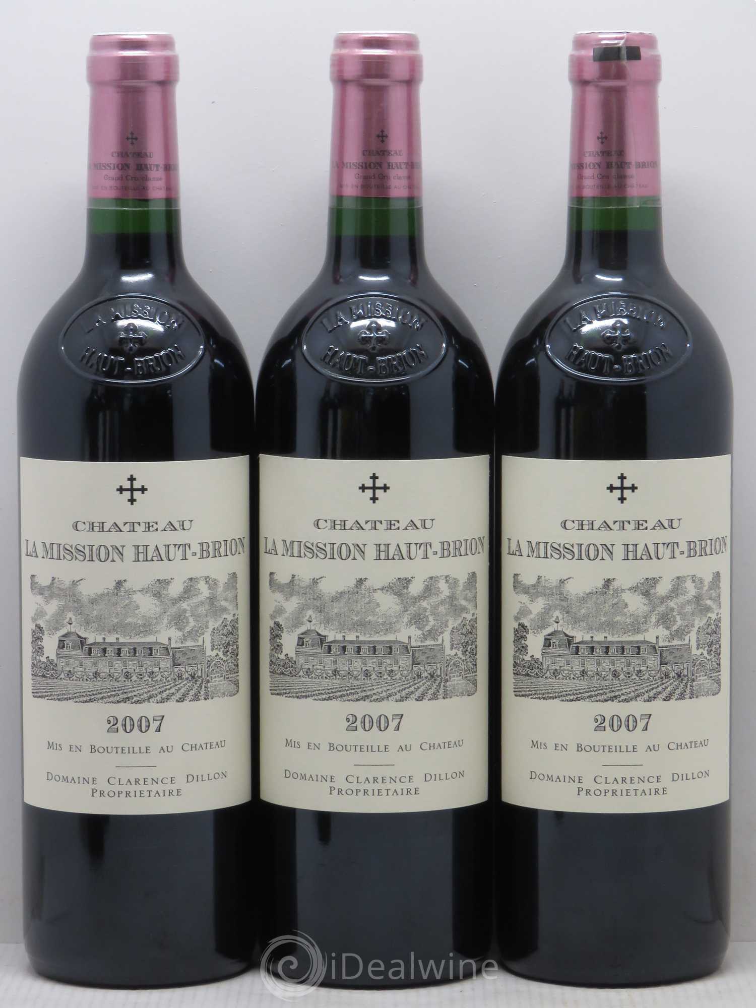 Château la Mission Haut-Brion Cru Classé de Graves 2007 - Lot de 5 bouteilles - 1
