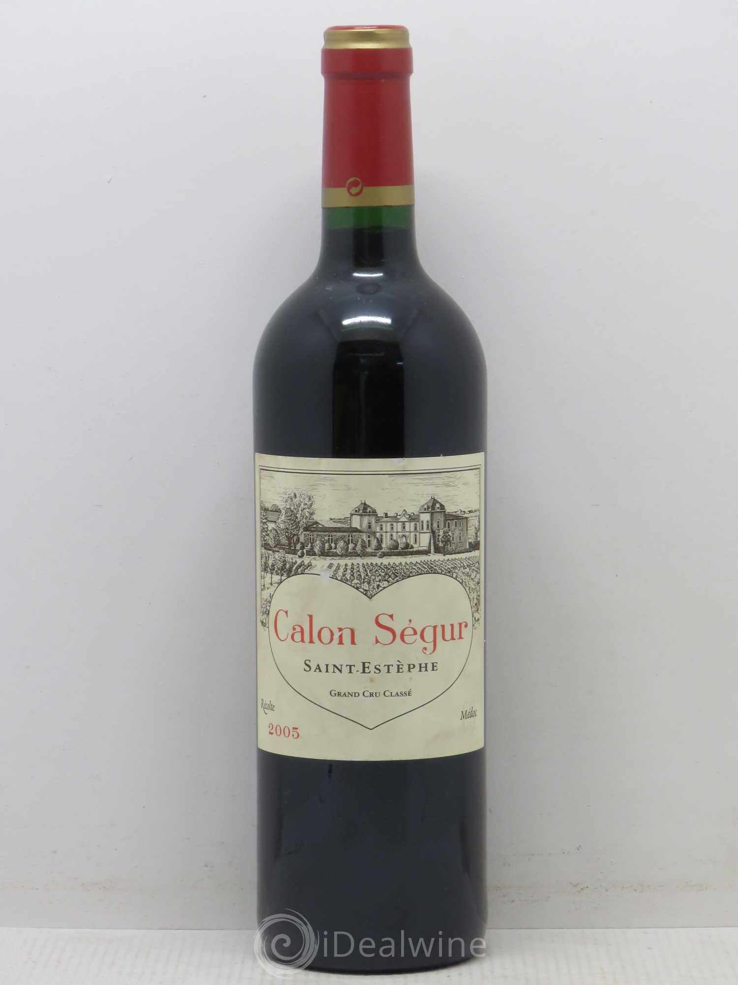Château Calon Ségur 3ème Grand Cru Classé 2005 - Lot de 1 bouteille - 0