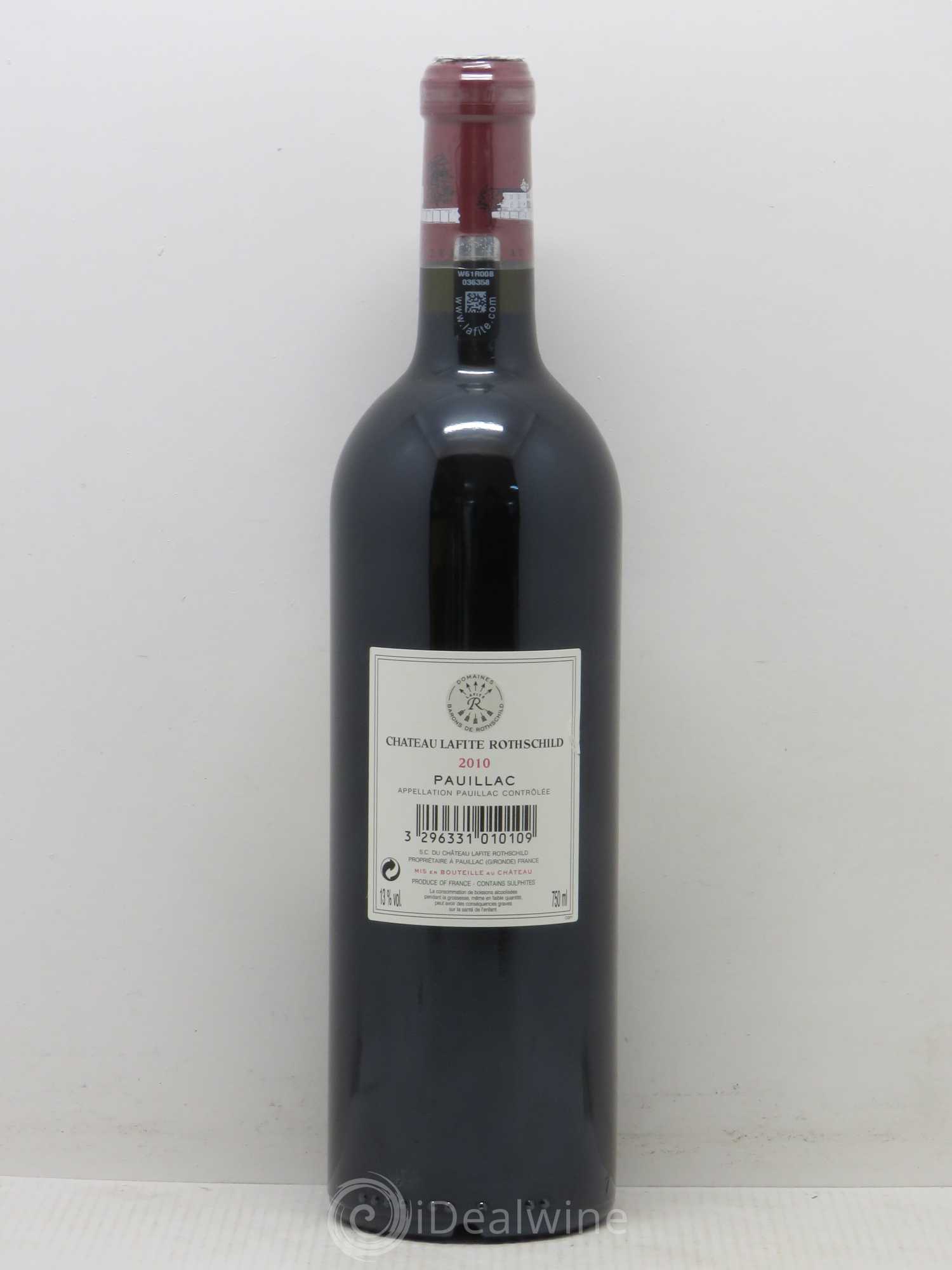 Château Lafite Rothschild 1er Grand Cru Classé 2010 - Lot of 1 bottle - 1