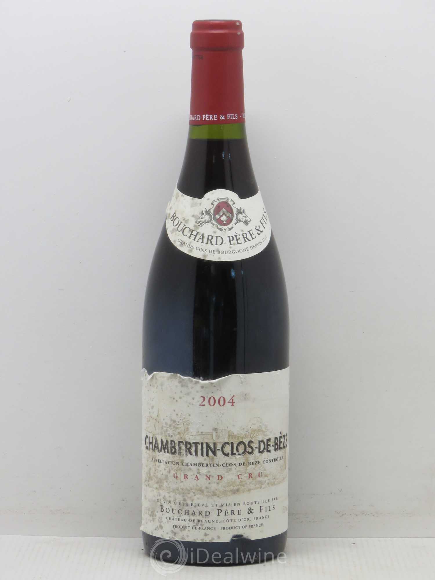 Chambertin Clos de Bèze Grand Cru Bouchard Père & Fils 2004 - Lot de 1 bouteille - 0