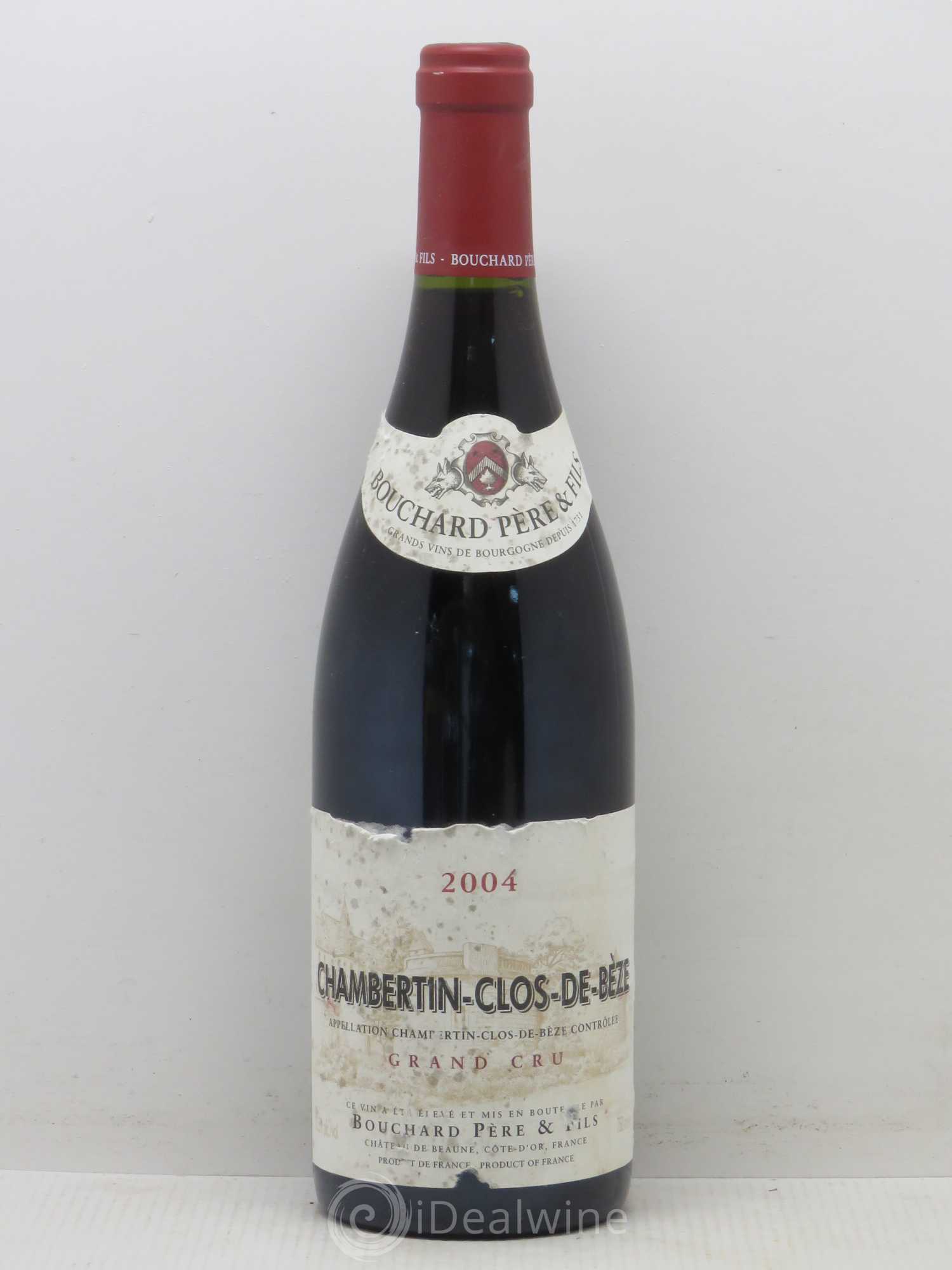 Chambertin Clos de Bèze Grand Cru Bouchard Père & Fils 2004 - Lot de 1 bouteille - 0