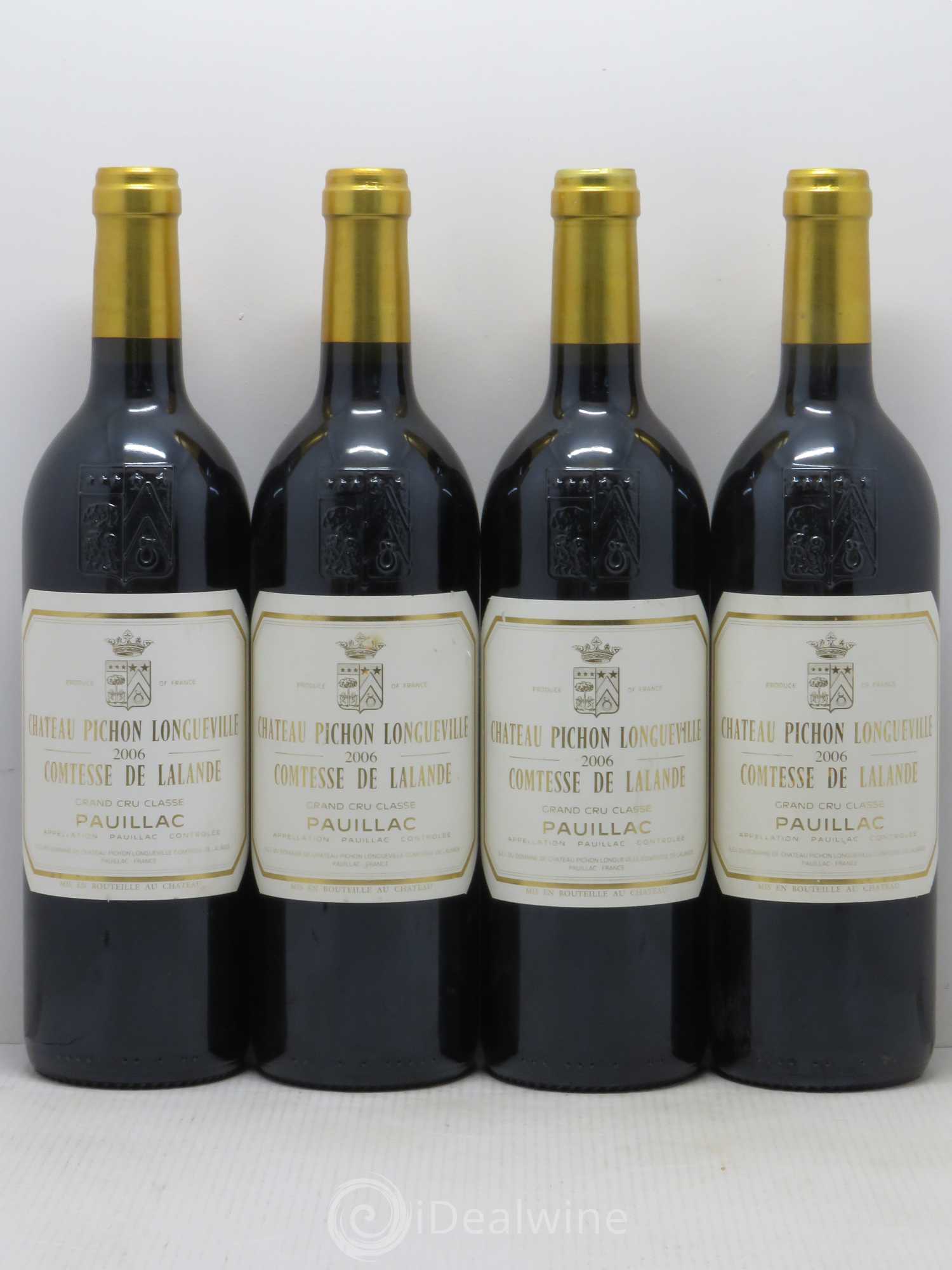 Château Pichon Longueville Comtesse de Lalande 2ème Grand Cru Classé 2006 - Lot de 4 bouteilles - 0