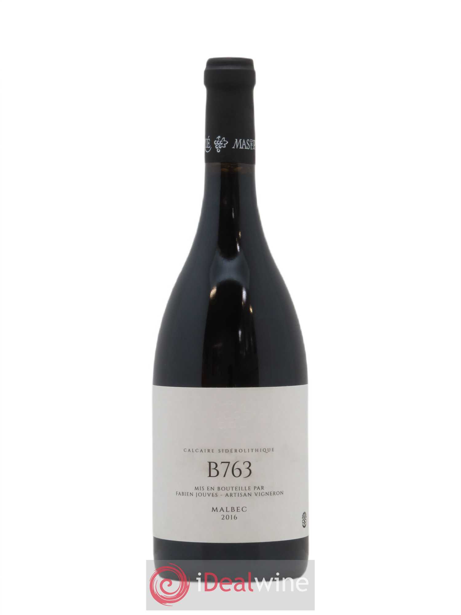 Cahors Mas Del Périé Bloc B763 Fabien Jouves 2016 - Lot de 1 bouteille - 0