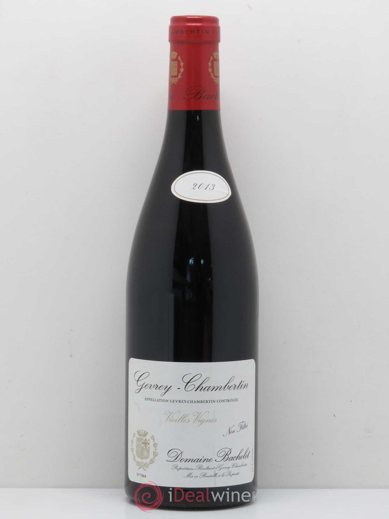 Gevrey-Chambertin Vieilles Vignes Bachelet 2013 - Posten von 1 Flasche - 0