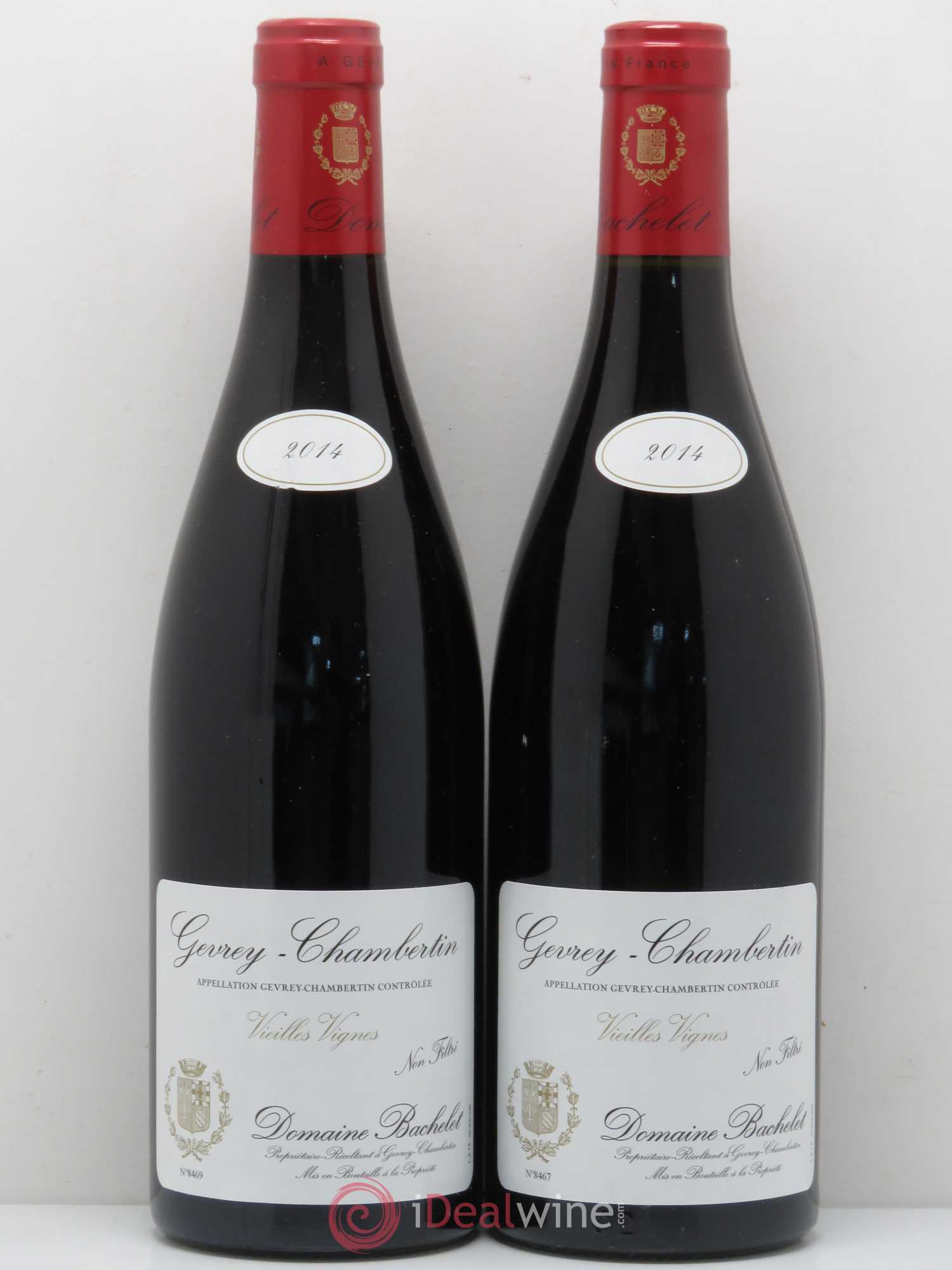Gevrey-Chambertin Vieilles Vignes Bachelet 2014 - Posten von 2 Flaschen - 0