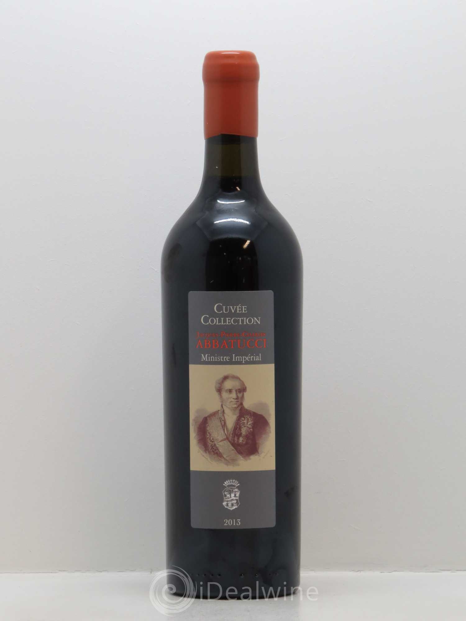 Vin de France Ministre Impérial Cuvée Collection Comte Abbatucci (Domaine) 2013 - Lot de 1 bouteille - 0