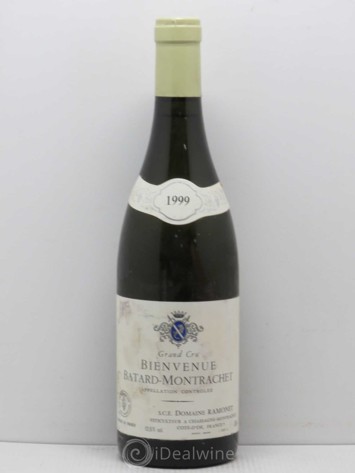 Bienvenues-Bâtard-Montrachet Grand Cru Ramonet (Domaine) 1999 - Lot de 1 bouteille - 0