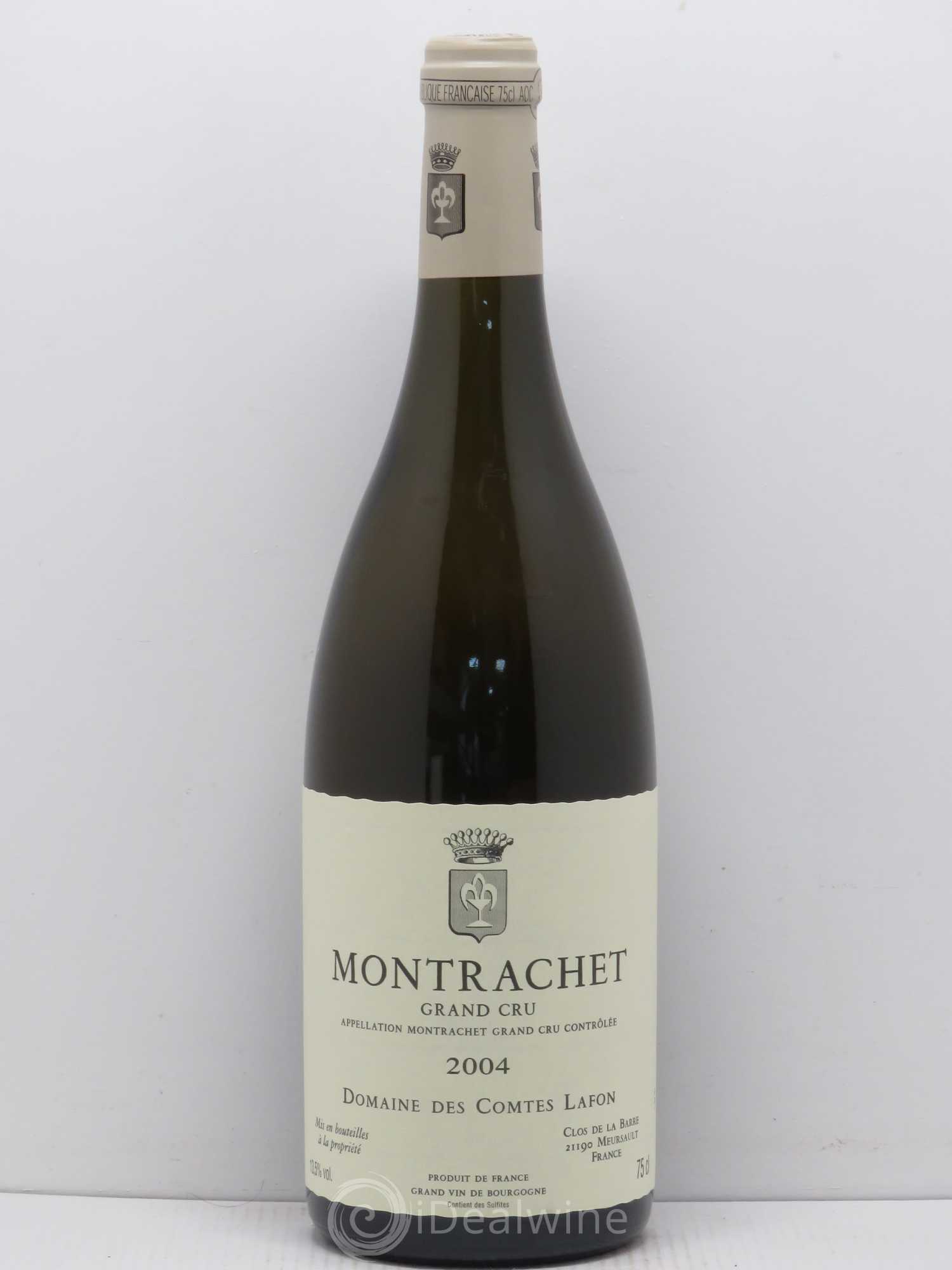 Montrachet Grand Cru Comtes Lafon (Domaine des) 2004 - Lot de 1 bouteille - 0