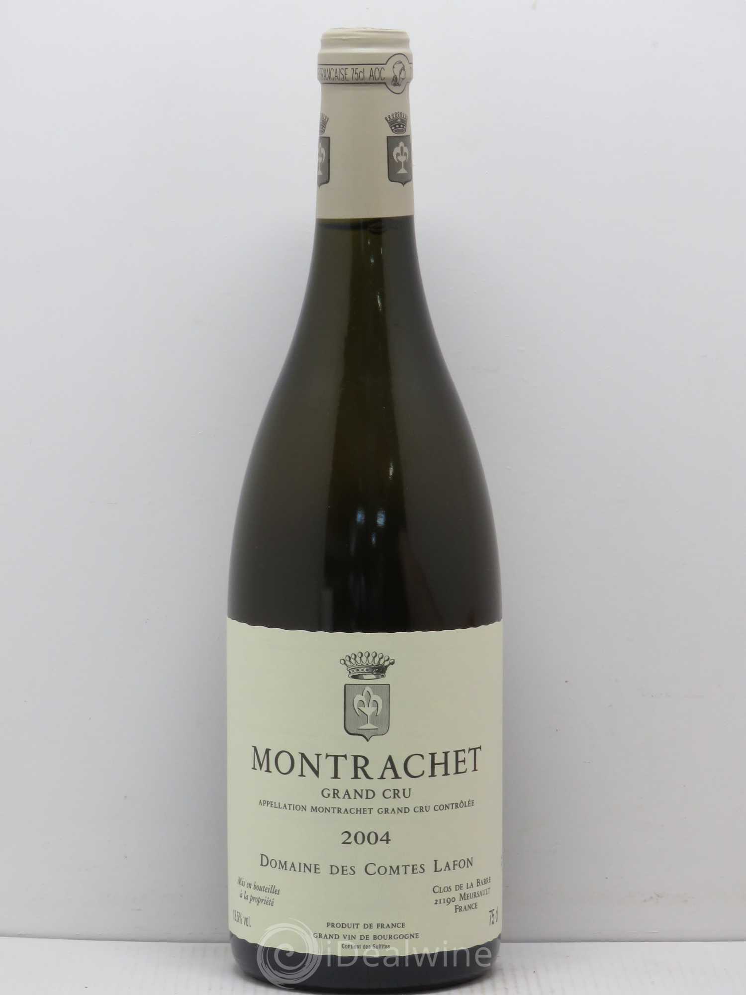 Montrachet Grand Cru Comtes Lafon (Domaine des) 2004 - Lot de 1 bouteille - 0