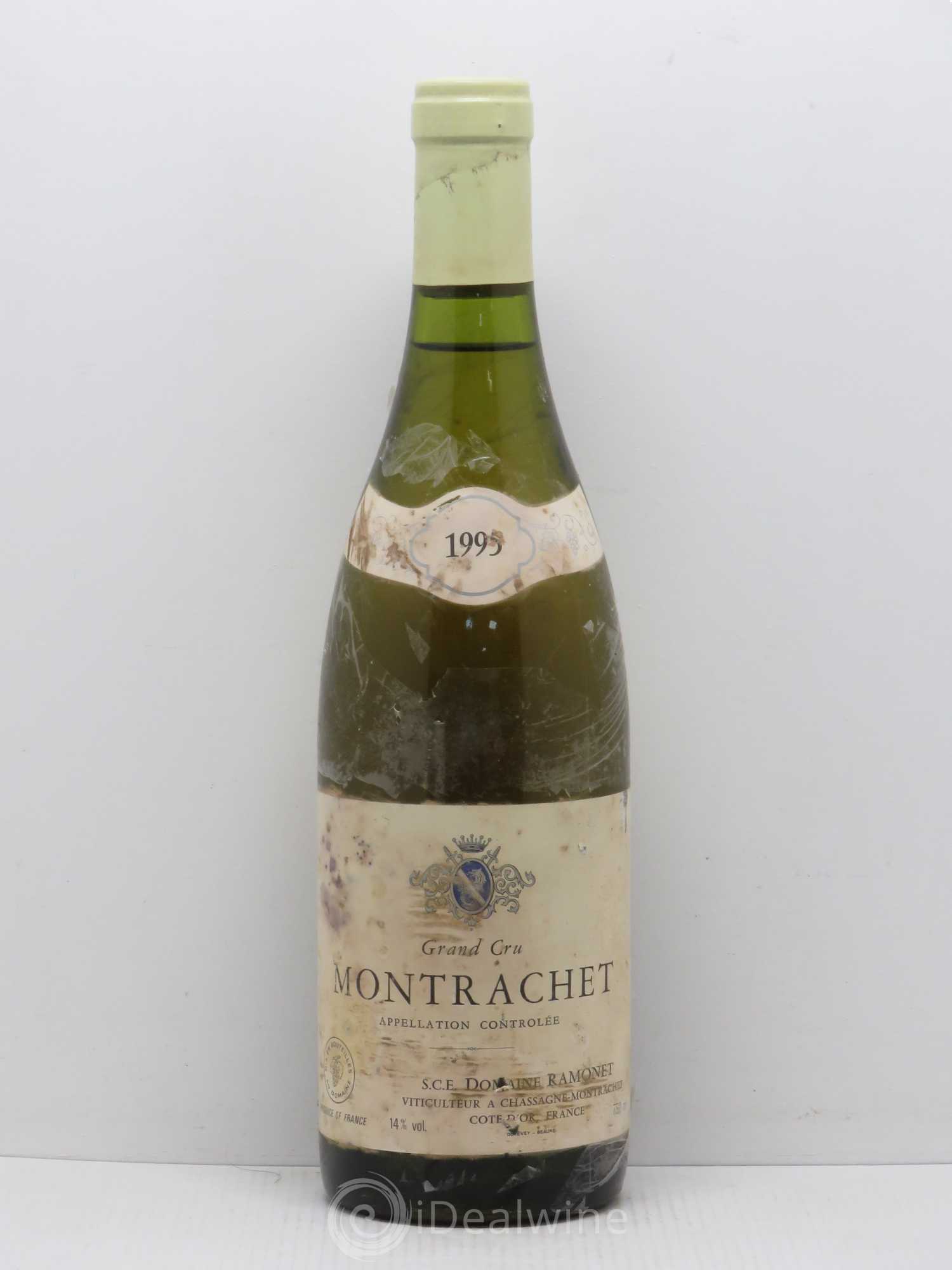 Montrachet Grand Cru Ramonet (Domaine) 1995 - Lot de 1 bouteille - 0