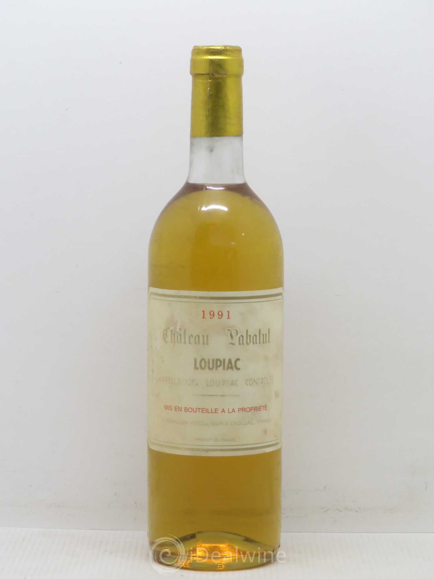 Loupiac Labatut 1991 - Lot de 1 bouteille - 0