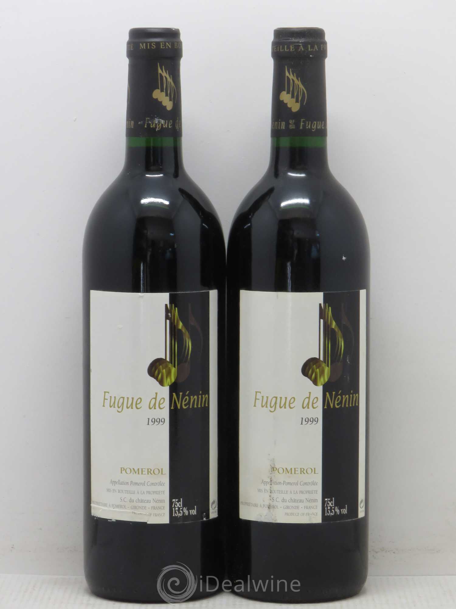 Fugue de Nenin 1999 - Lot de 2 bouteilles - 0