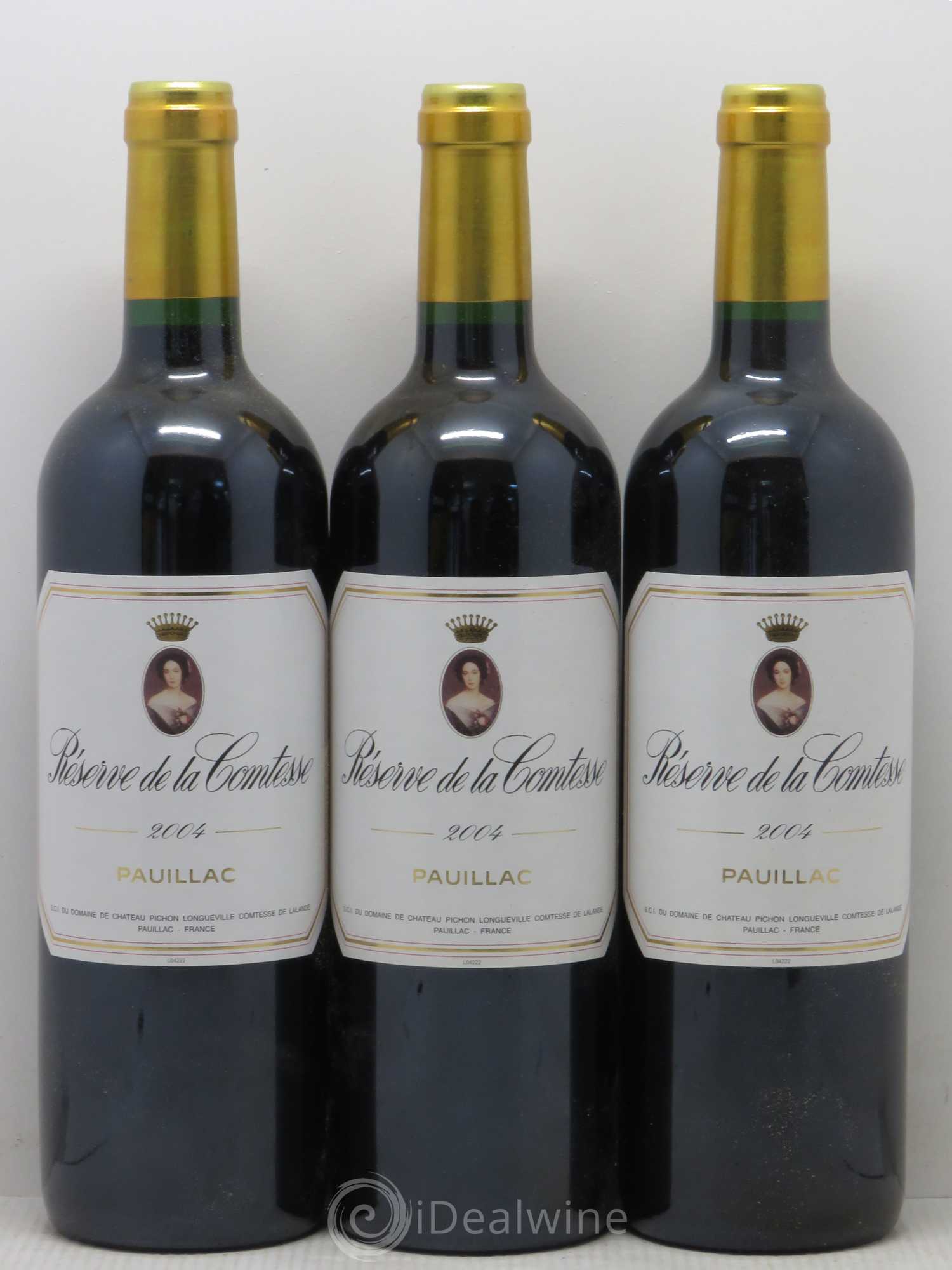Réserve de la Comtesse Second Vin 2004 - Lot de 6 bouteilles - 1