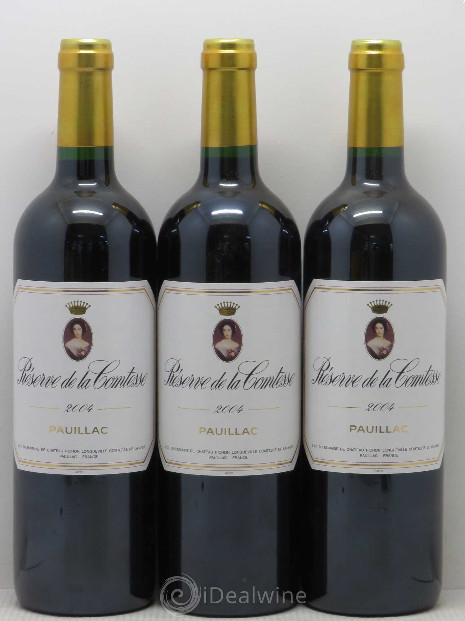 Réserve de la Comtesse Second Vin 2004 - Lot de 6 bouteilles - 2