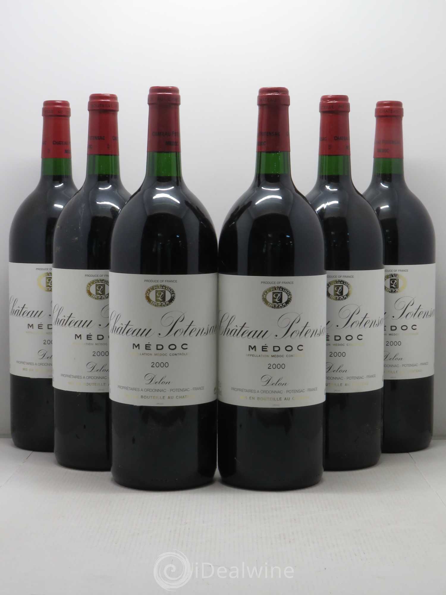 Château Potensac 2000 - Lot de 6 magnums - 0