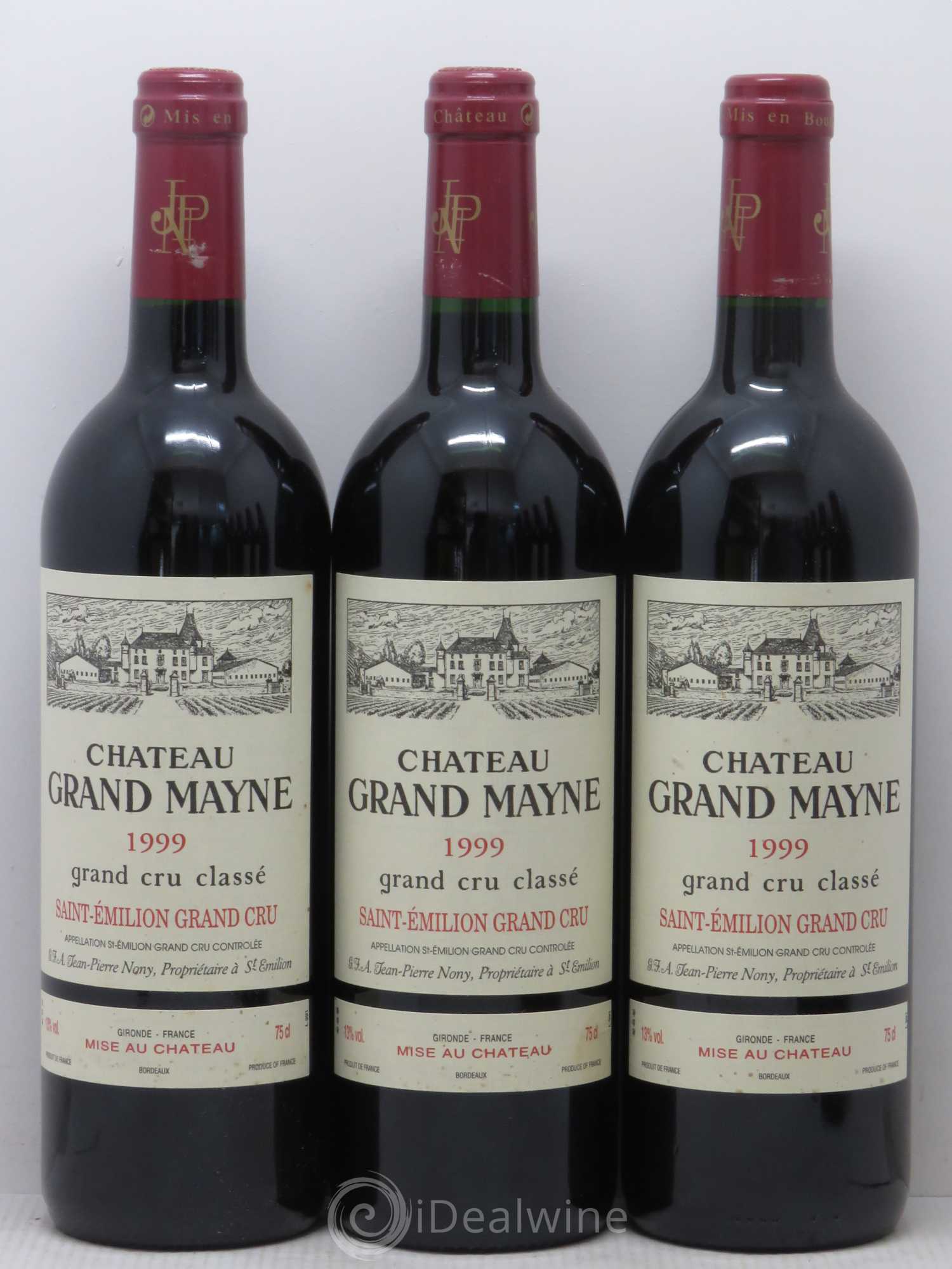 Château Grand Mayne Grand Cru Classé 1999 - Lot de 12 bouteilles - 2
