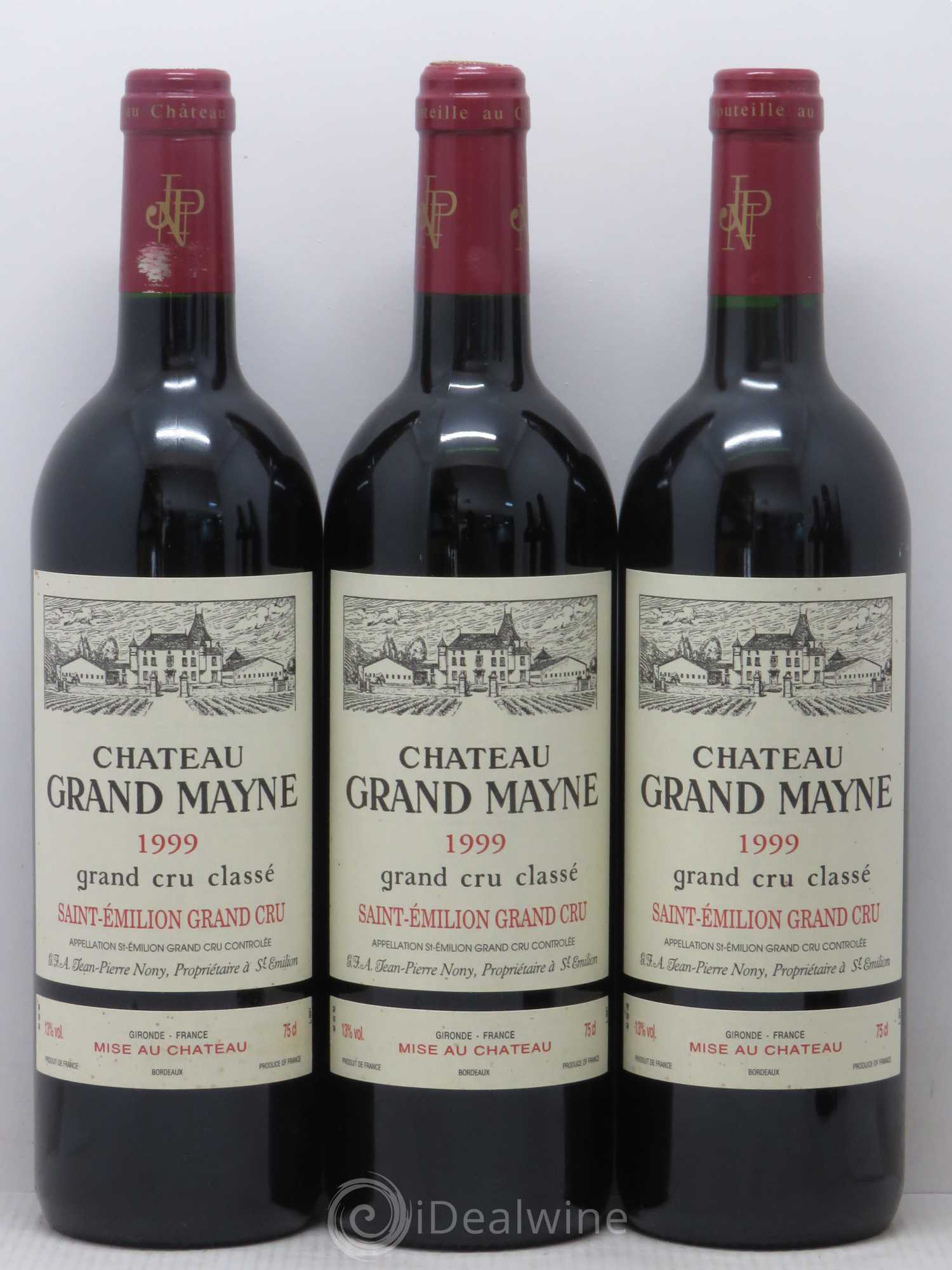 Château Grand Mayne Grand Cru Classé 1999 - Lot de 12 bouteilles - 3