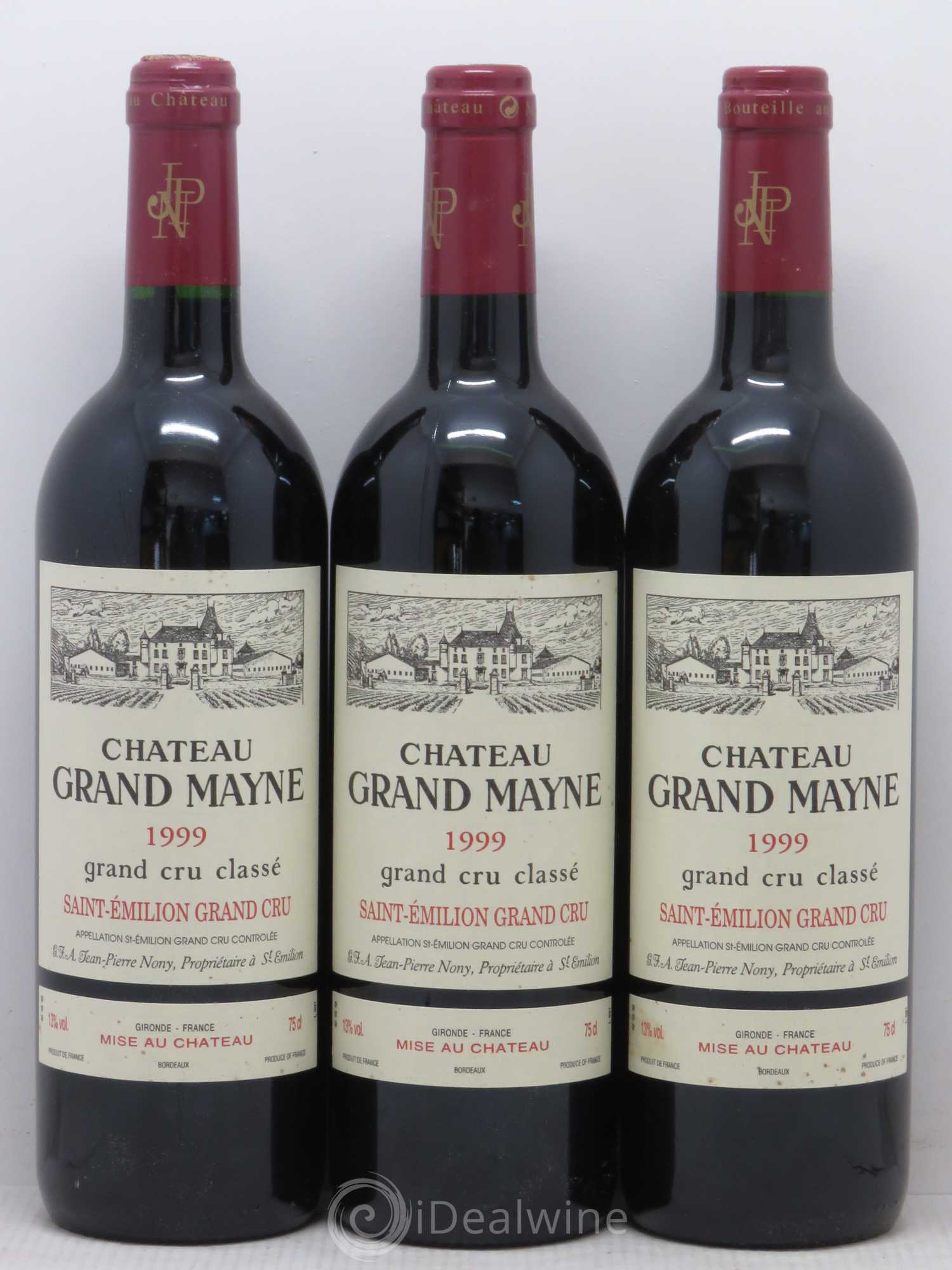 Château Grand Mayne Grand Cru Classé 1999 - Lot de 12 bouteilles - 4