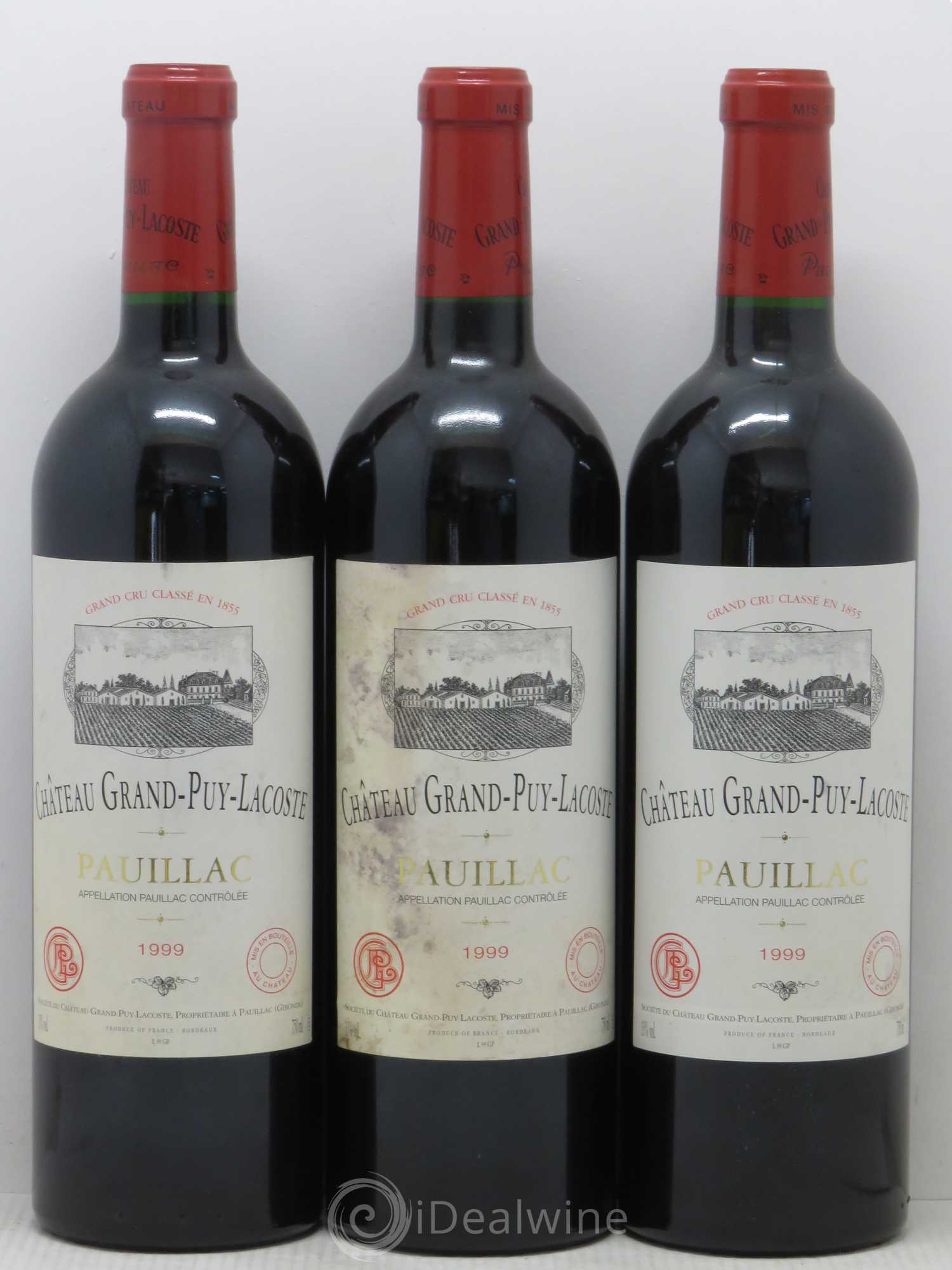 Château Grand Puy Lacoste 5ème Grand Cru Classé 1999 - Lot de 12 bouteilles - 4