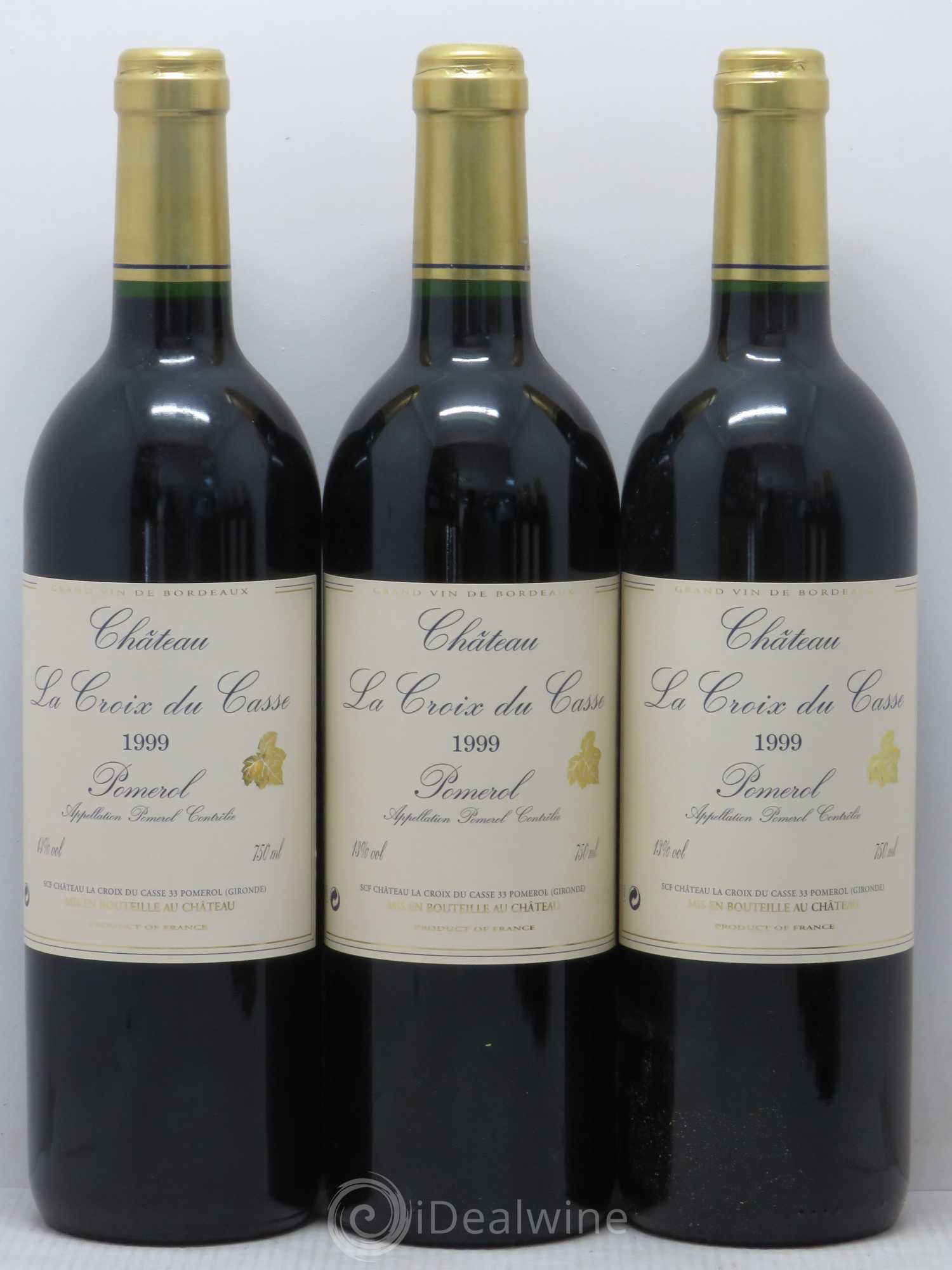 Château la Croix du Casse 1999 - Lot de 12 bouteilles - 2