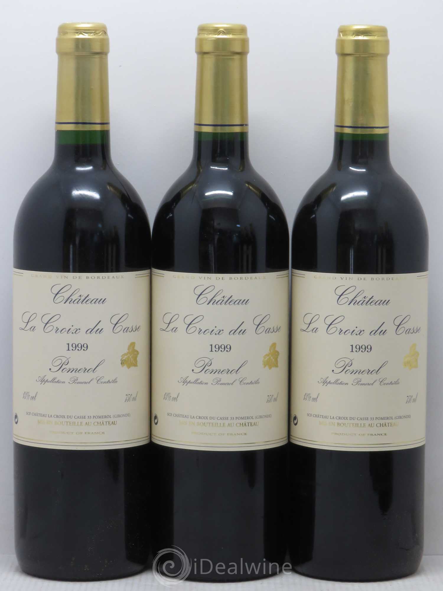 Château la Croix du Casse 1999 - Lot de 12 bouteilles - 3