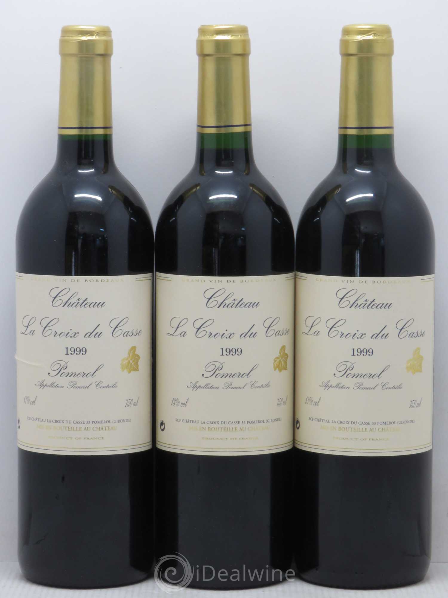 Château la Croix du Casse 1999 - Lot de 12 bouteilles - 4