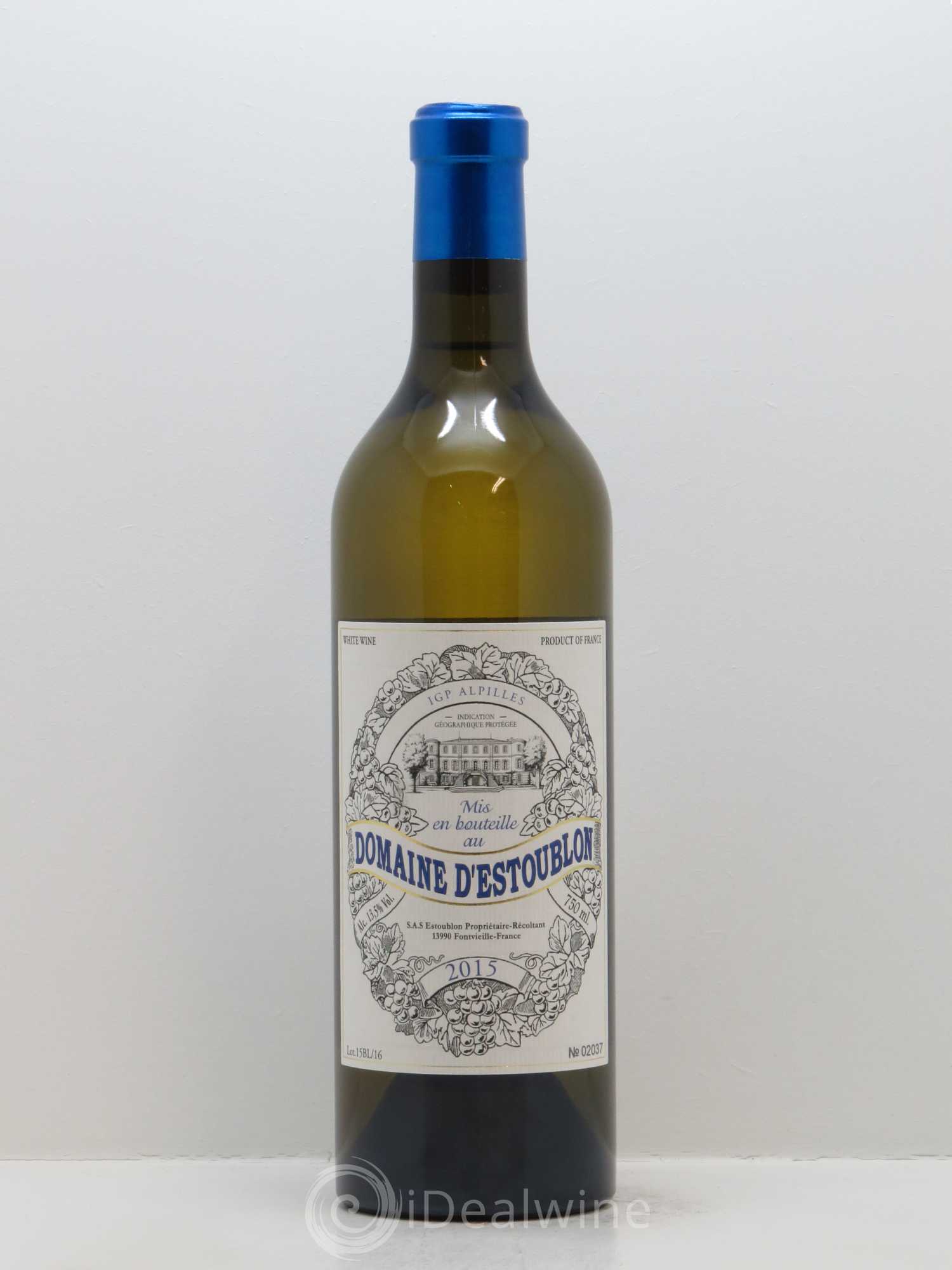 Alpilles Château d'Estoublon 2015 - Lot de 1 bouteille - 0