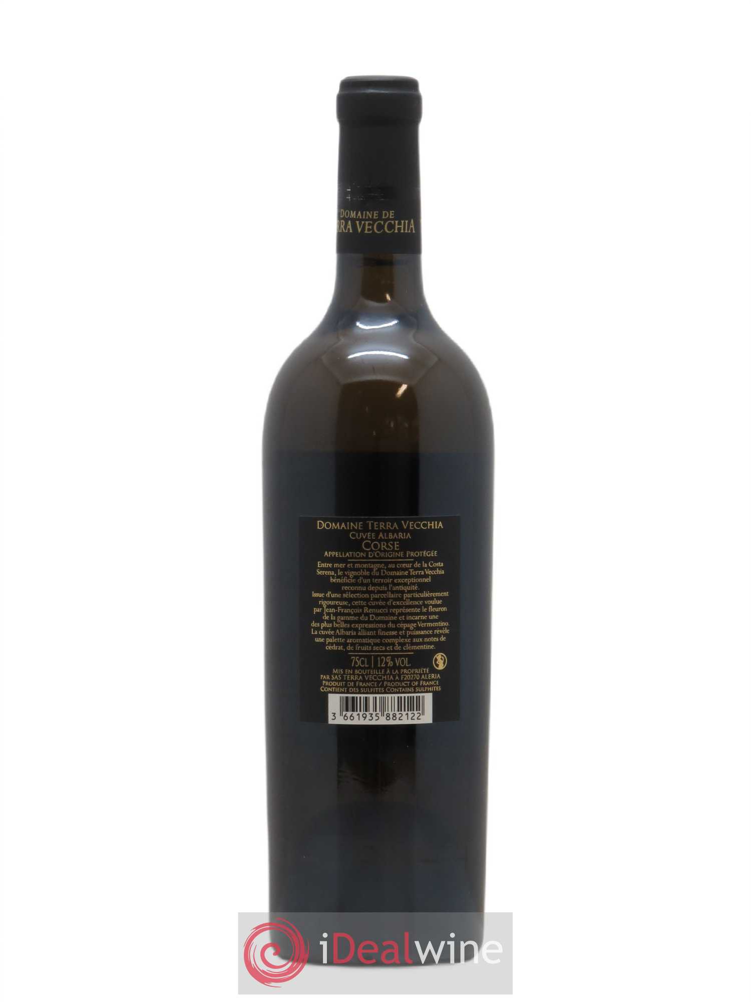 Vin de Corse Terra Vecchia Cuvée Albaria Jean-François Renucci 2014 - Lot de 1 bouteille - 1