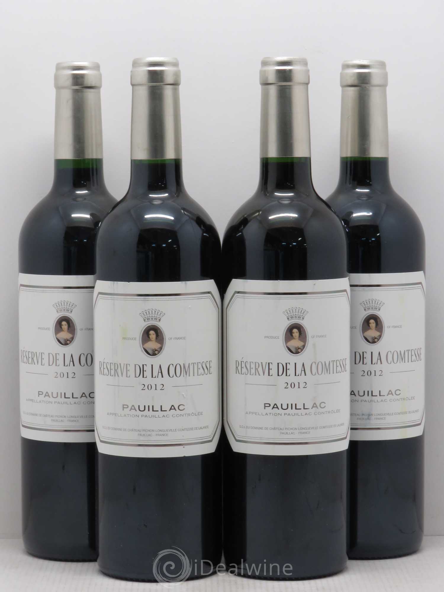 Réserve de la Comtesse Second Vin 2012 - Lot de 4 bouteilles - 0