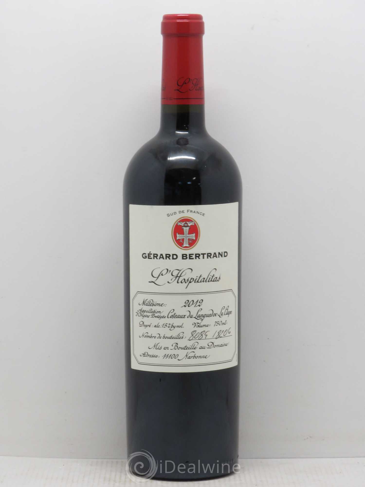 Coteaux du Languedoc Gerard Bertrand Hospitalitas Côteaux La Clape 2012 - Posten von 1 Flasche - 0