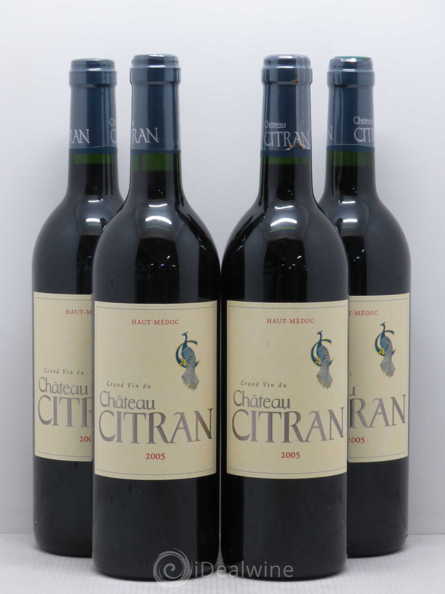 Château Citran Cru Bourgeois 2005 - Lot de 4 bouteilles - 0
