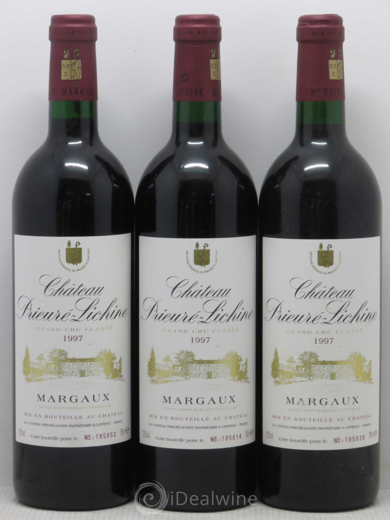 Château Prieuré Lichine 4ème Grand Cru Classé 1997 - Lot de 12 bouteilles - 1