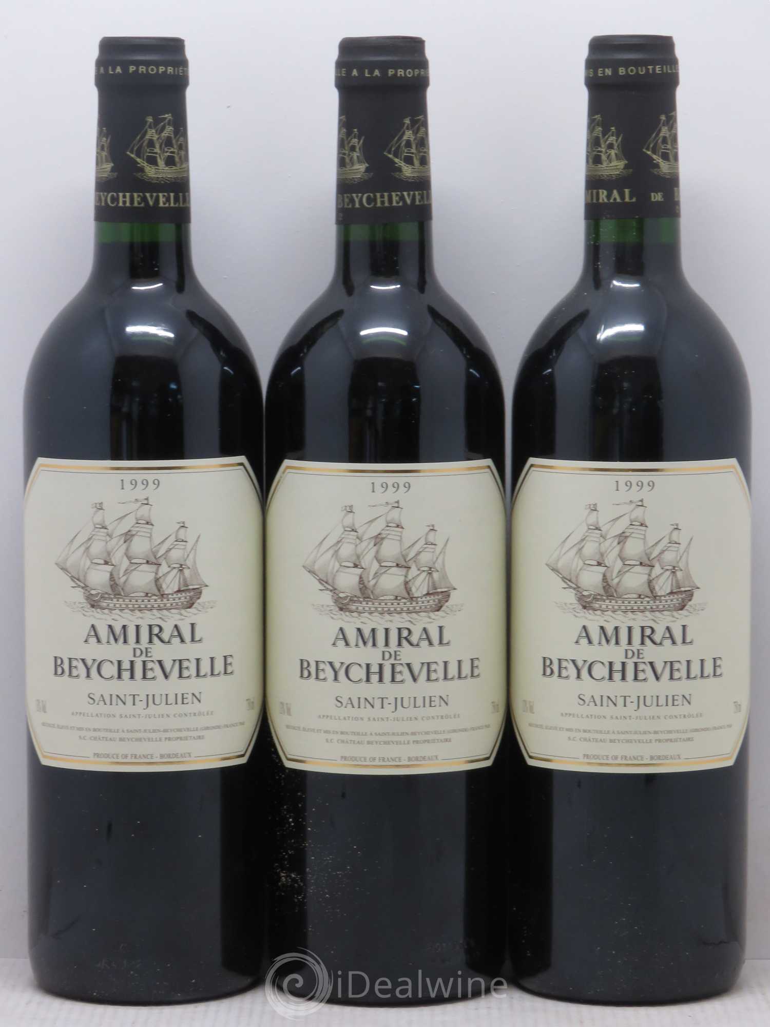 Amiral de Beychevelle Second Vin 1999 - Lot de 11 bouteilles - 2