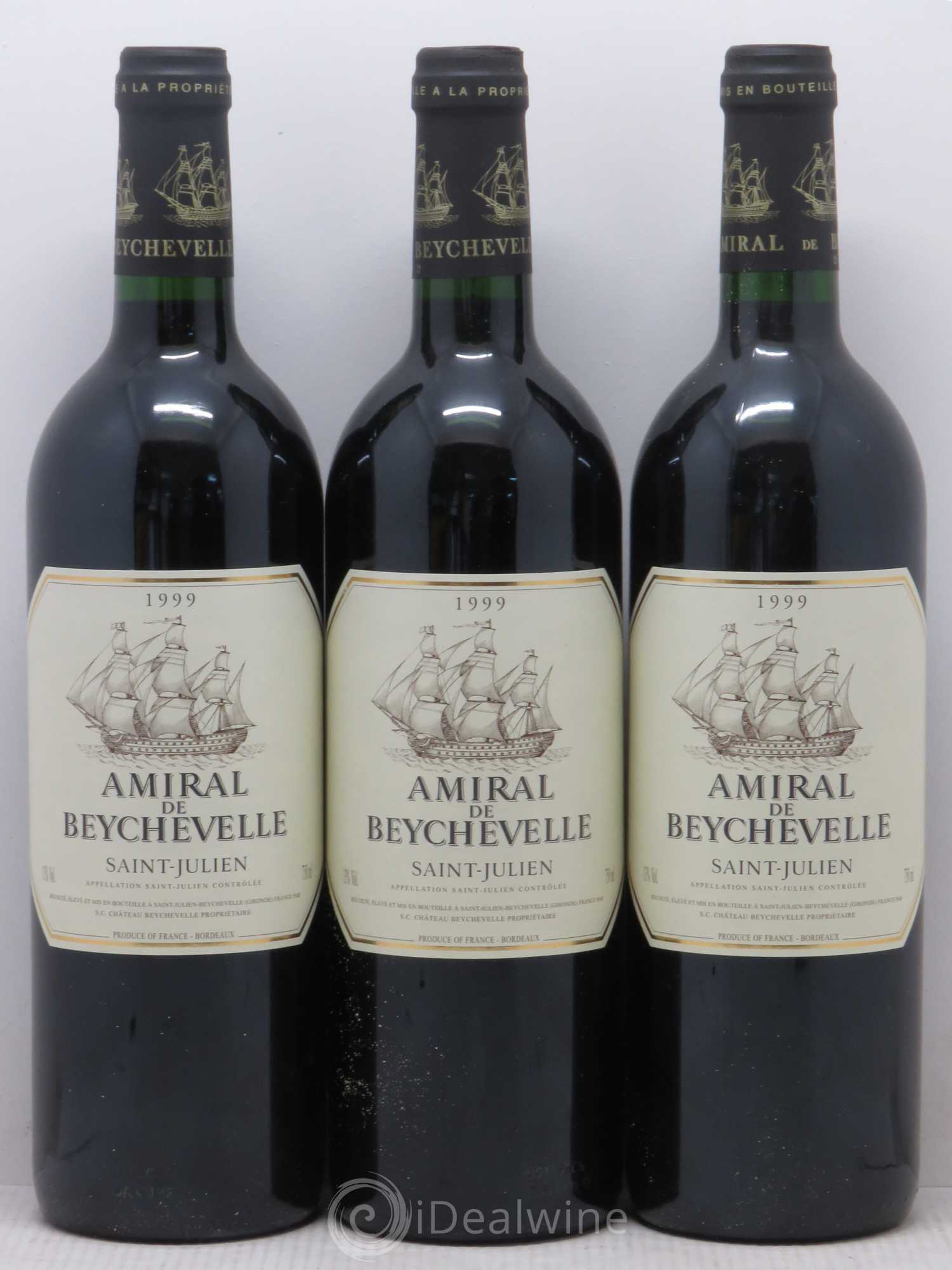 Amiral de Beychevelle Second Vin 1999 - Lot de 11 bouteilles - 3