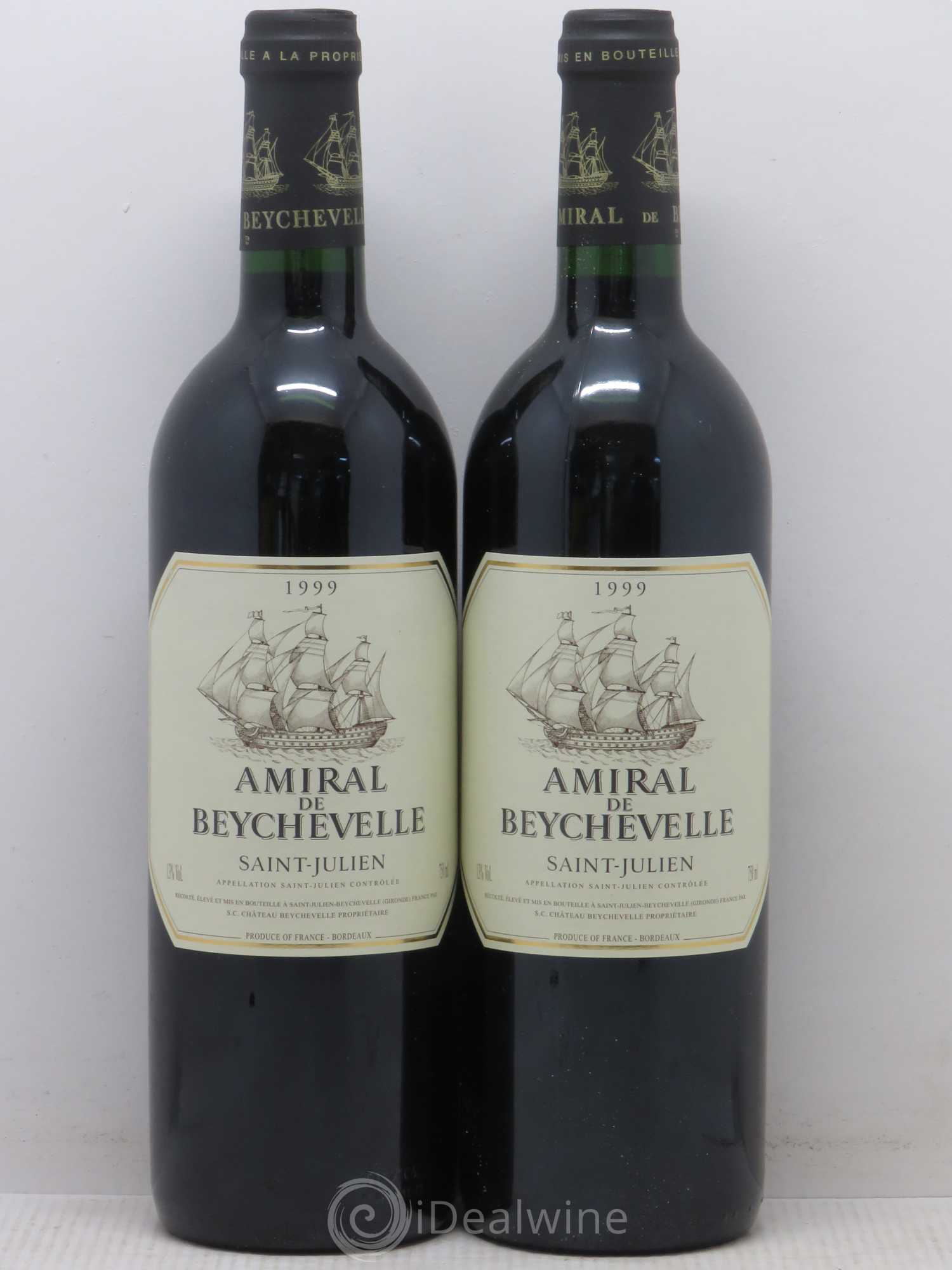 Amiral de Beychevelle Second Vin 1999 - Lot de 11 bouteilles - 4