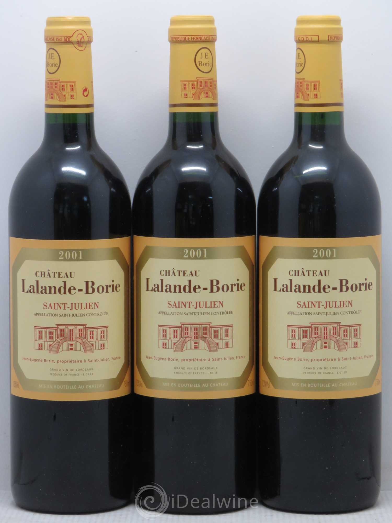 Château Lalande Borie 2001 - Lot de 12 bouteilles - 1