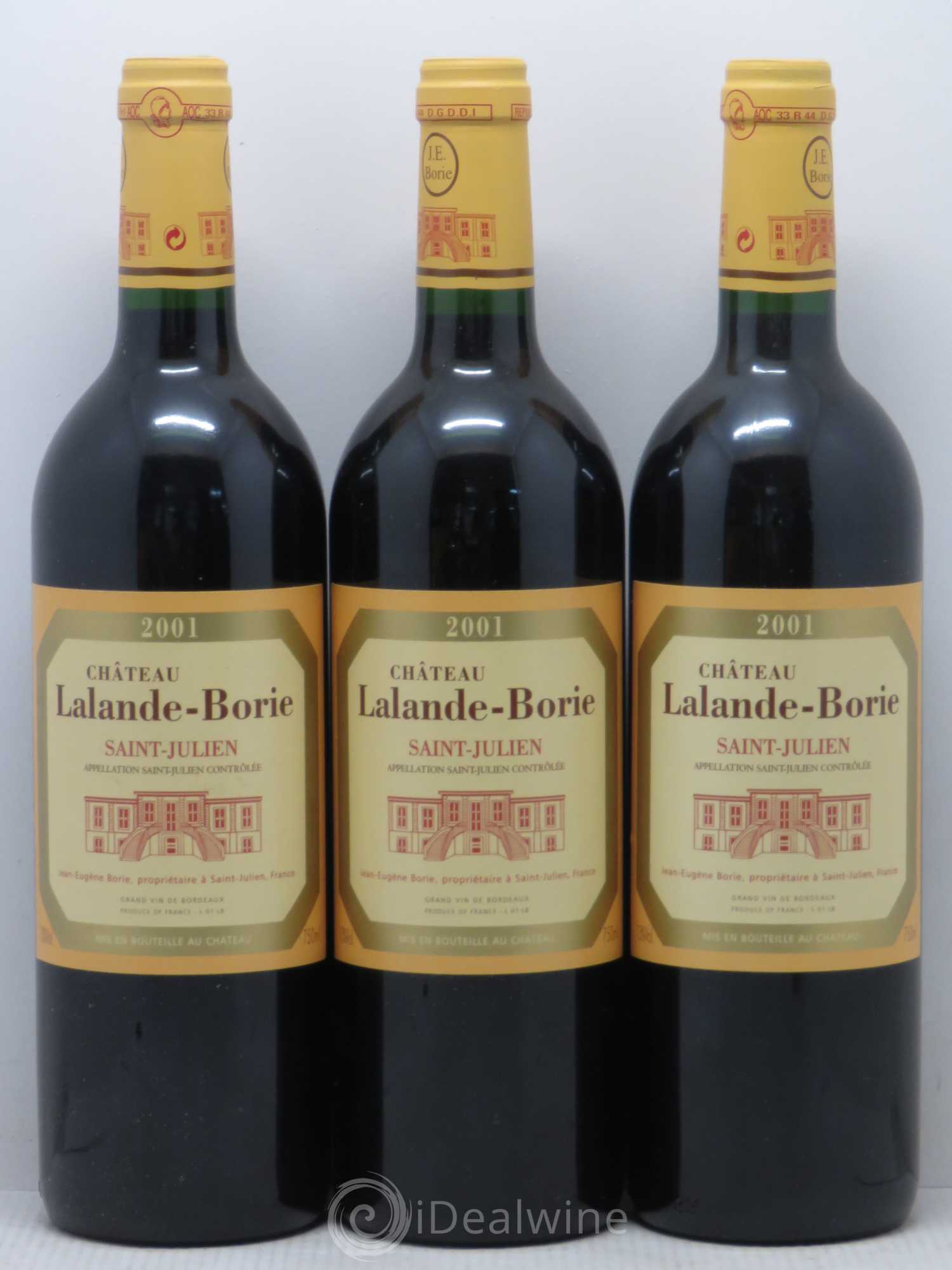 Château Lalande Borie 2001 - Lot de 12 bouteilles - 2