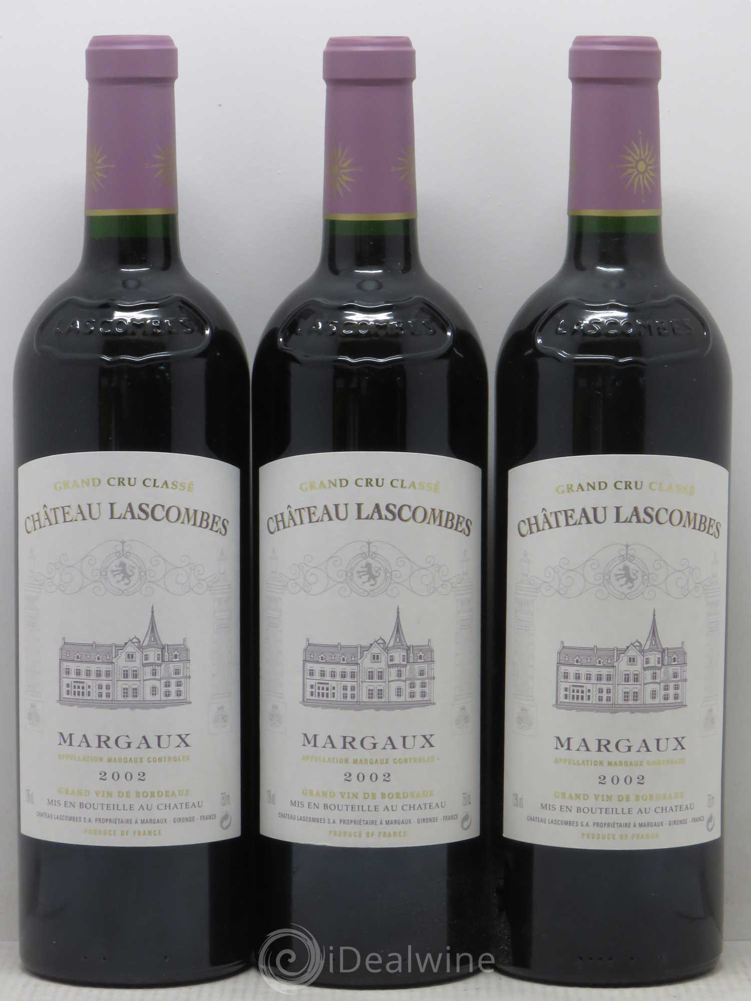 Château Lascombes 2ème Grand Cru Classé 2002 - Lot de 12 bouteilles - 1