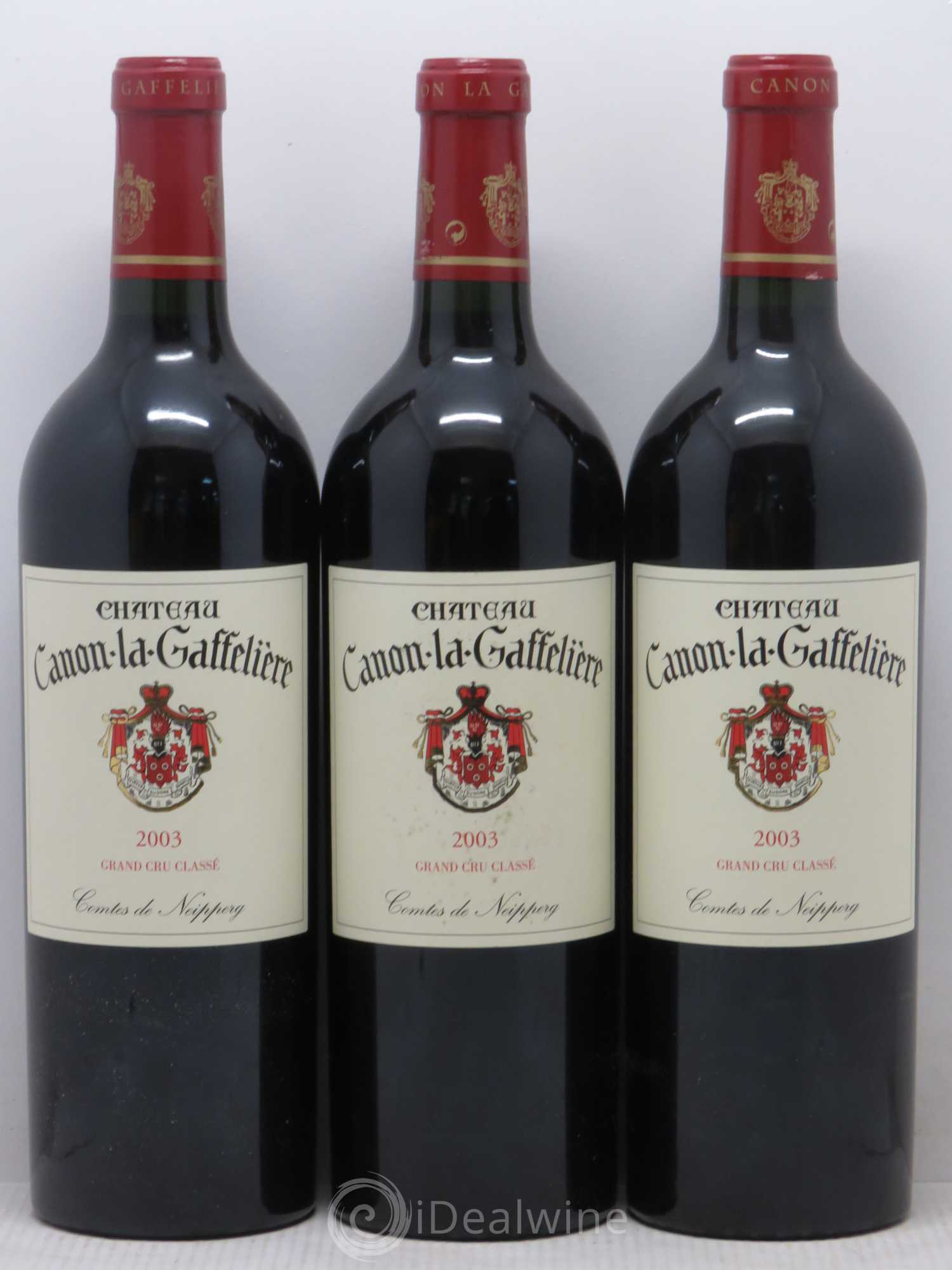Château Canon la Gaffelière 1er Grand Cru Classé B 2003 - Lot de 12 bouteilles - 2