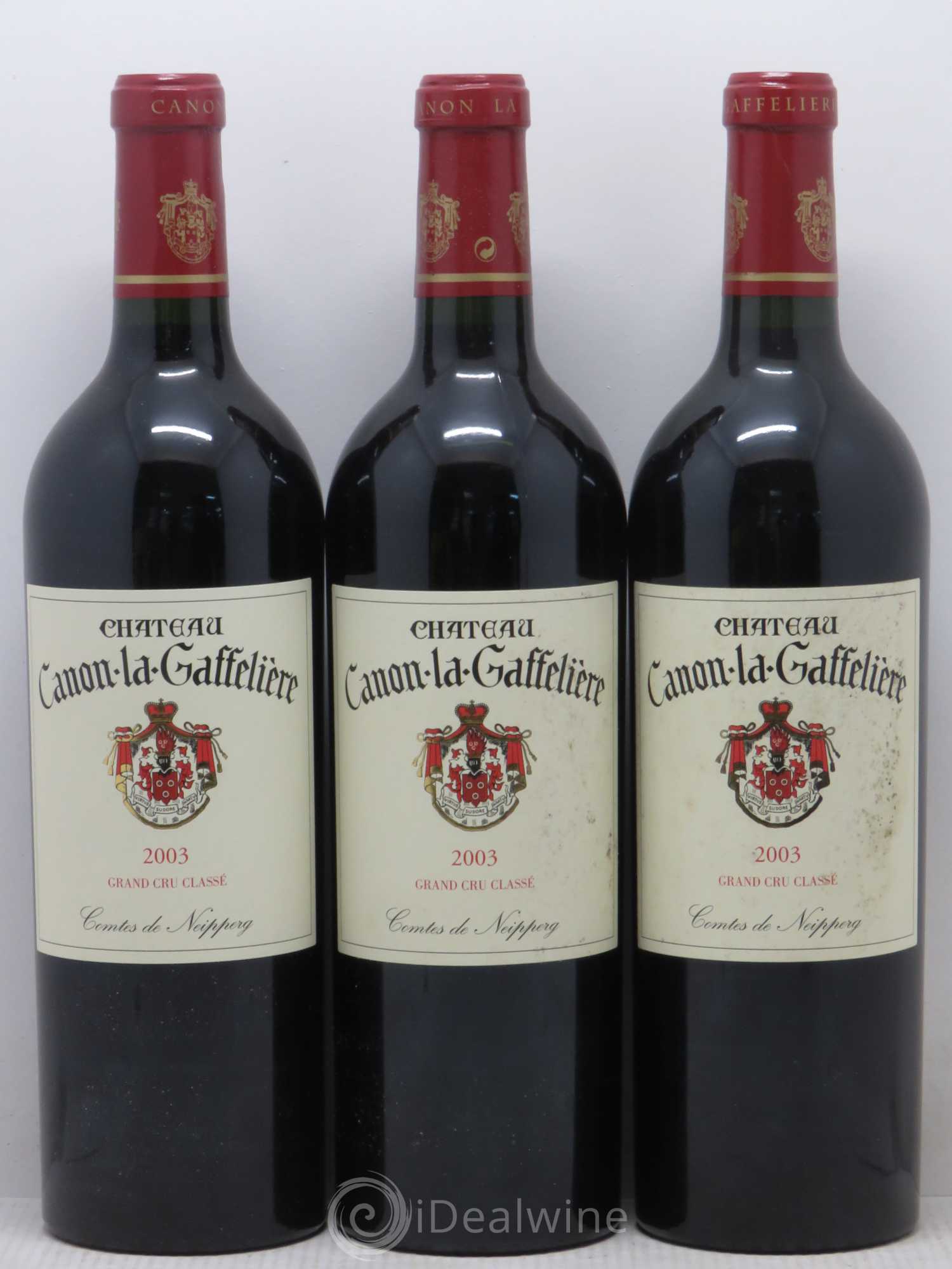 Château Canon la Gaffelière 1er Grand Cru Classé B 2003 - Lot de 12 bouteilles - 3