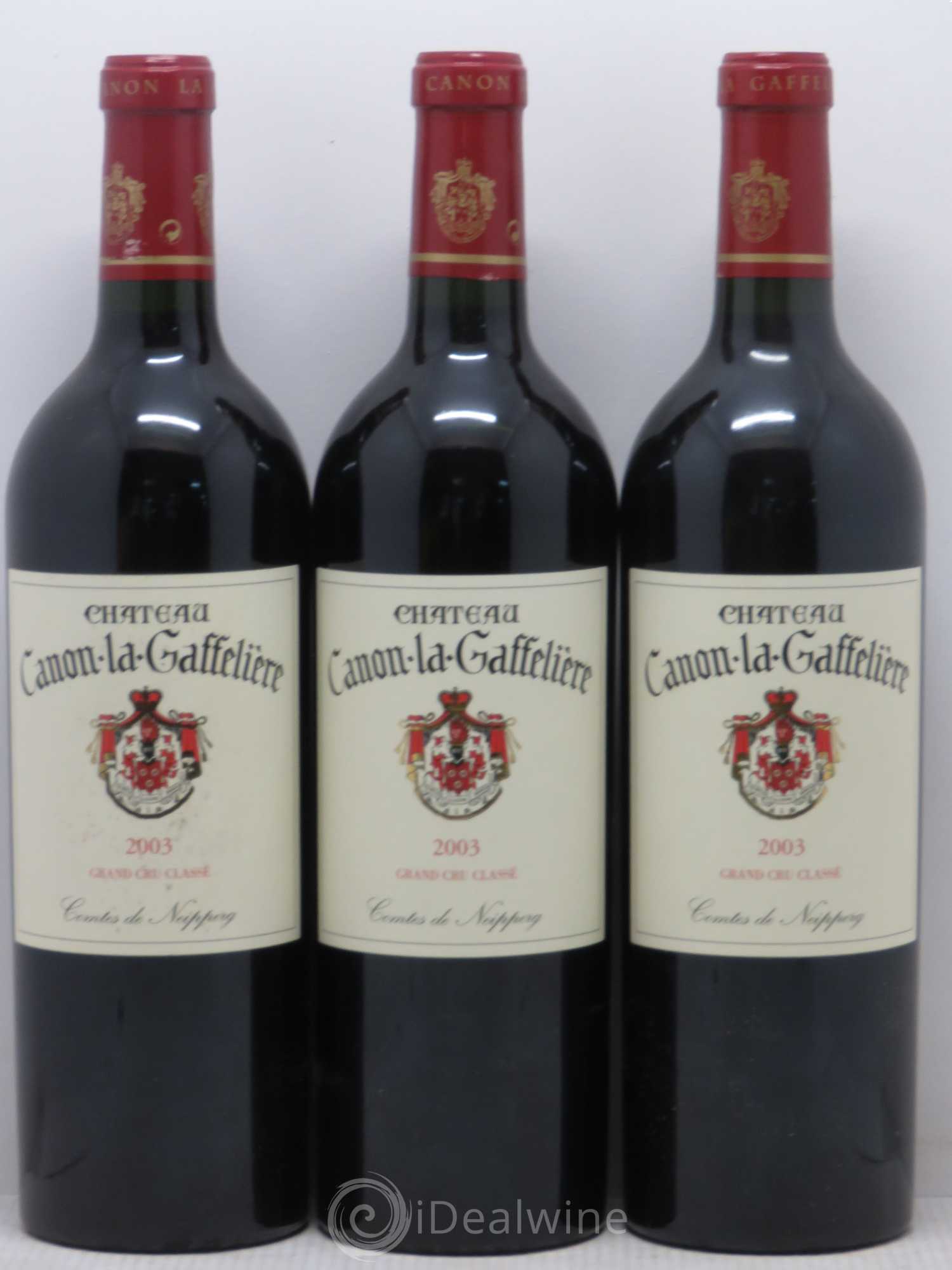 Château Canon la Gaffelière 1er Grand Cru Classé B 2003 - Lot de 12 bouteilles - 4